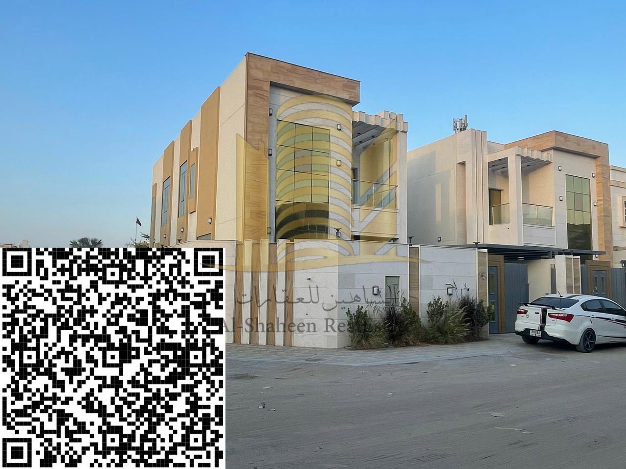 For sale Investment residential villa on both streets, Al-Zawiya Super Deluxe Marble Stone Luxurious finishing and a distinctive location near the