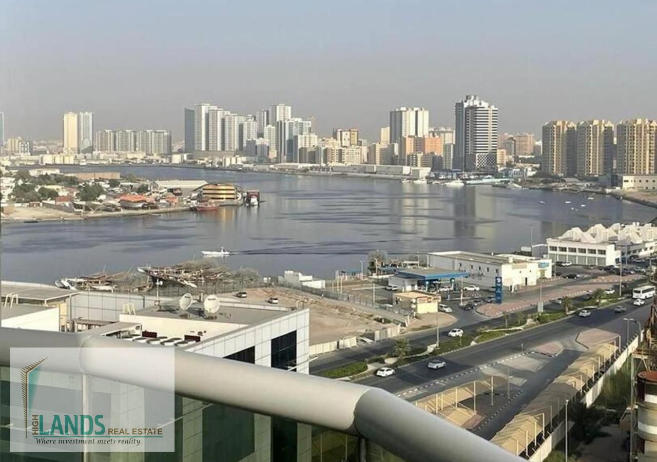 2 BEDROOM HALL FOR SALE AJMAN PEARL TOWER FULL SEAVIEW A3 3th Floor.