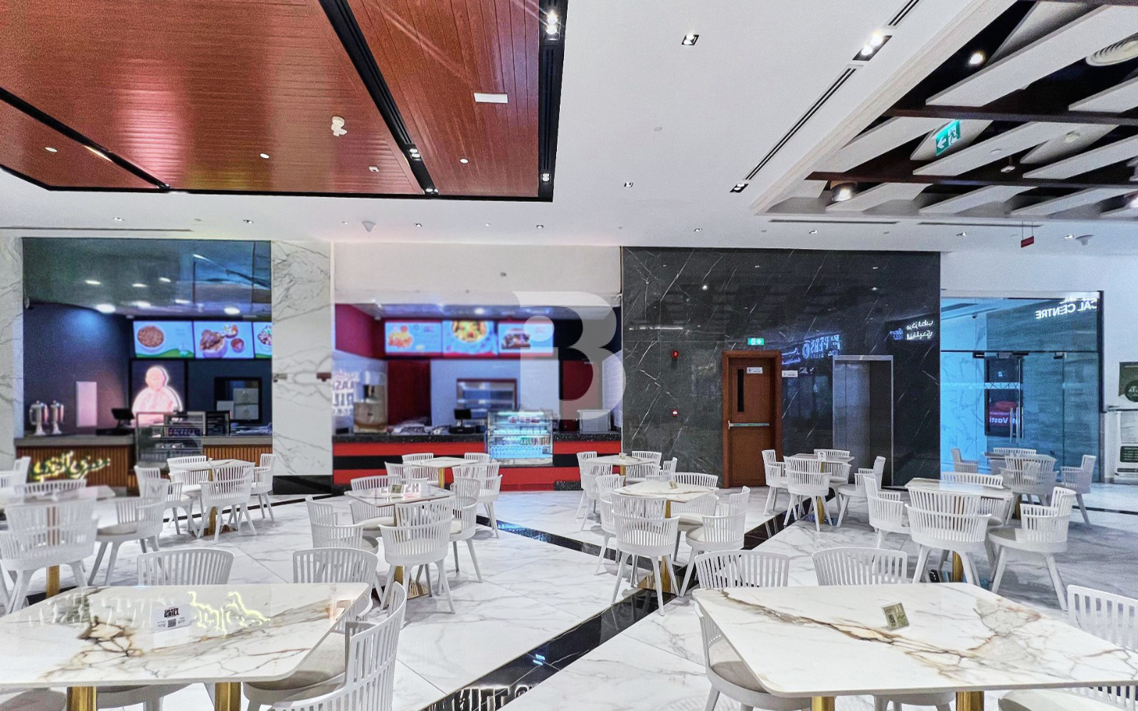 Road Facing | Food court | Multiple Sizes