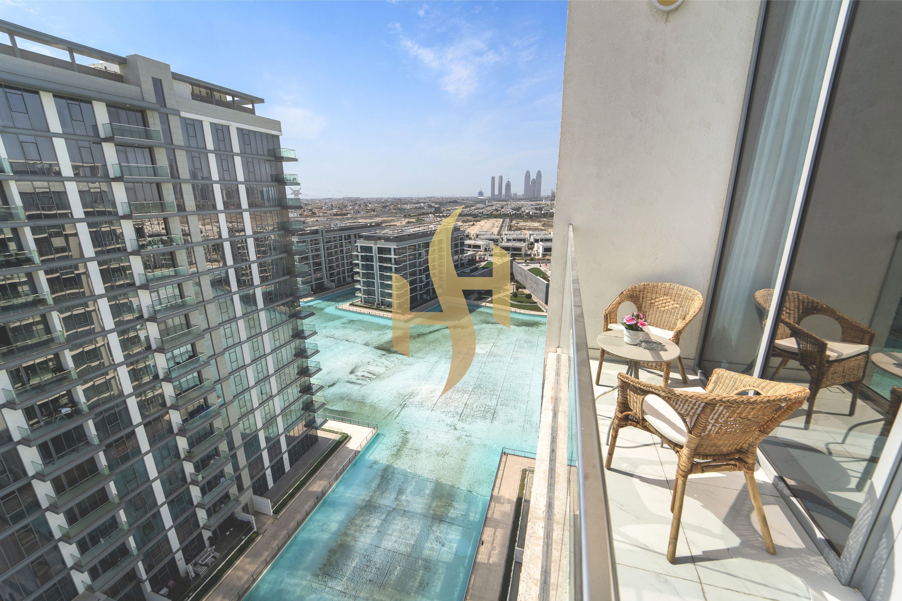LAGOON VIEW / FULLY FURNISHED / AT HIGH FLOOR