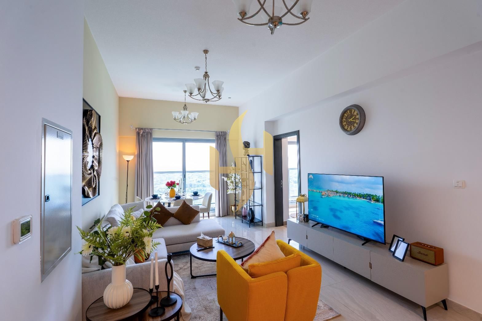HIGH FLOOR / FULLY FURNISHED / LAVISHLY DESIGNED