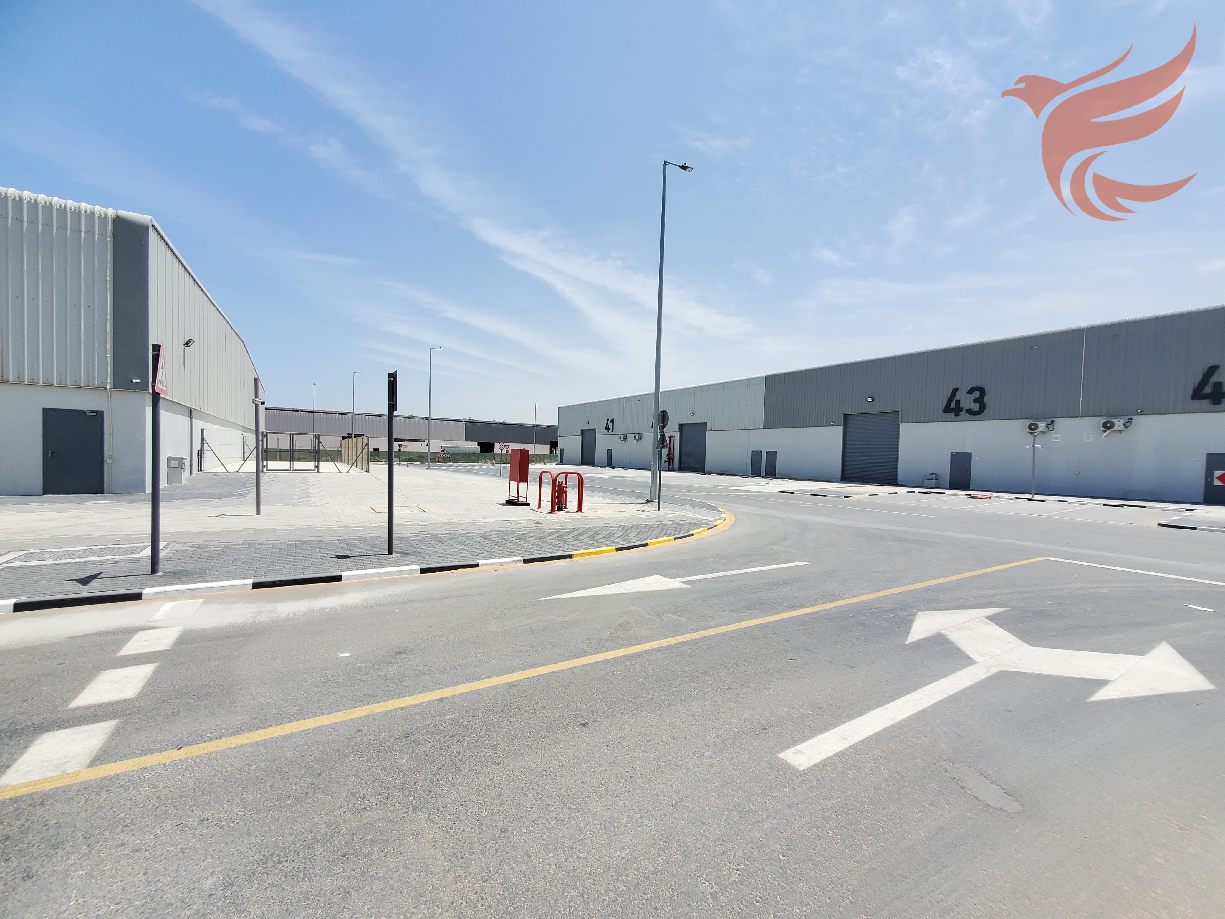 Warehouses Al Hamra Industrial for Rent ||80KW