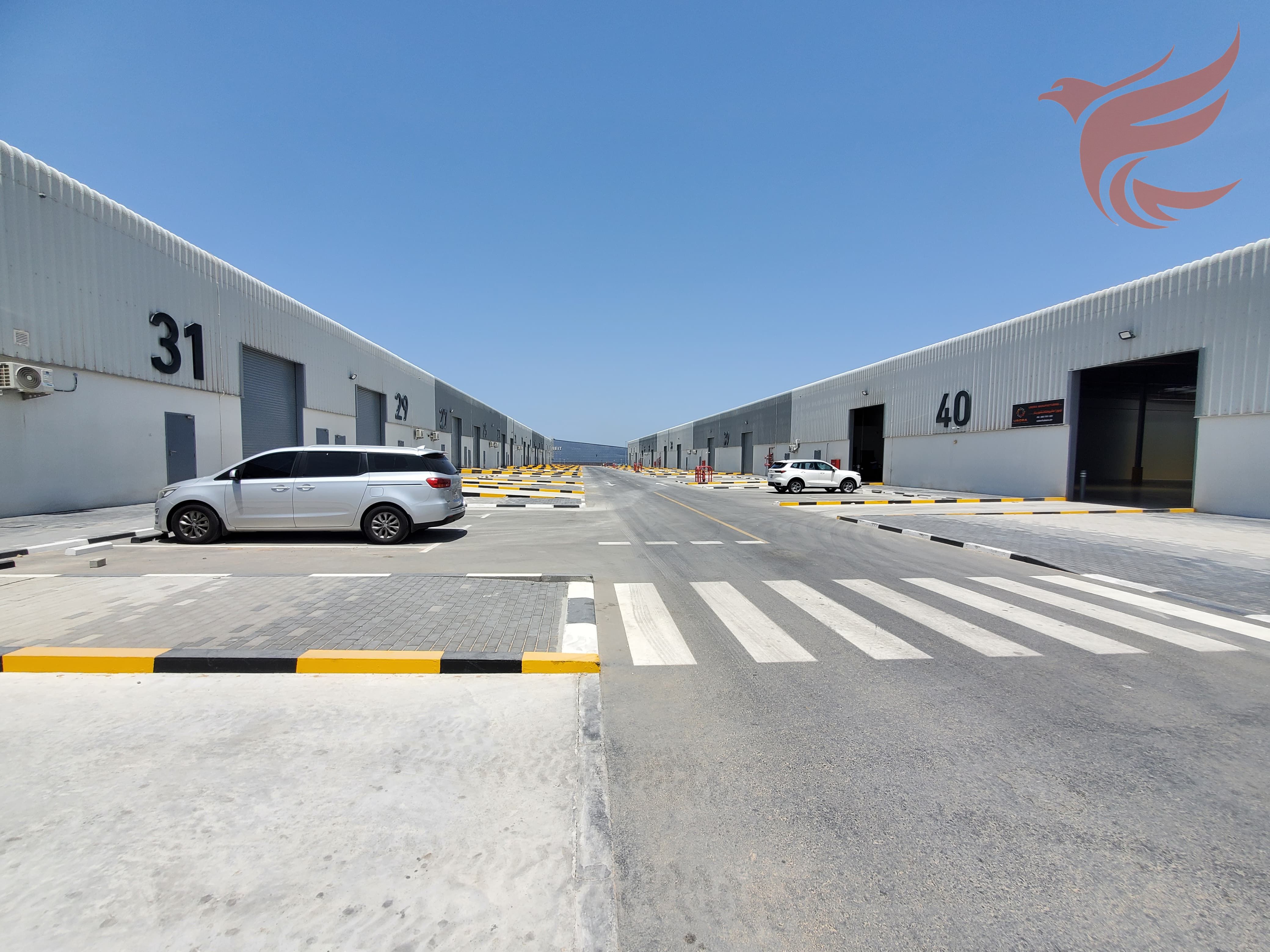 Warehouses Al Hamra Industrial for Rent || 300 KW