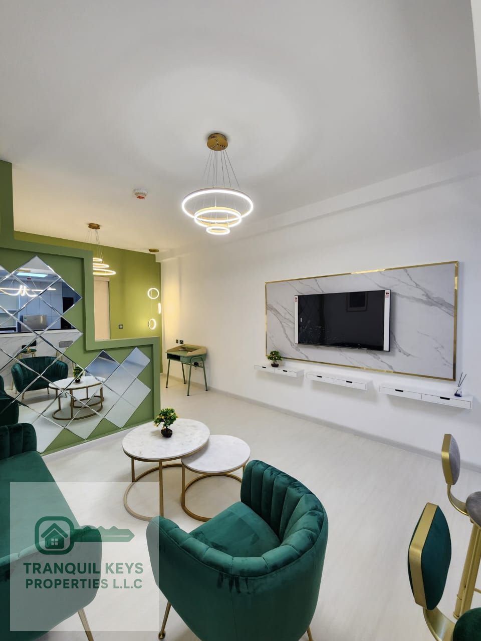 HUGE STUDIO APARTMENT FULLY FURNISHED BURJ VIEW