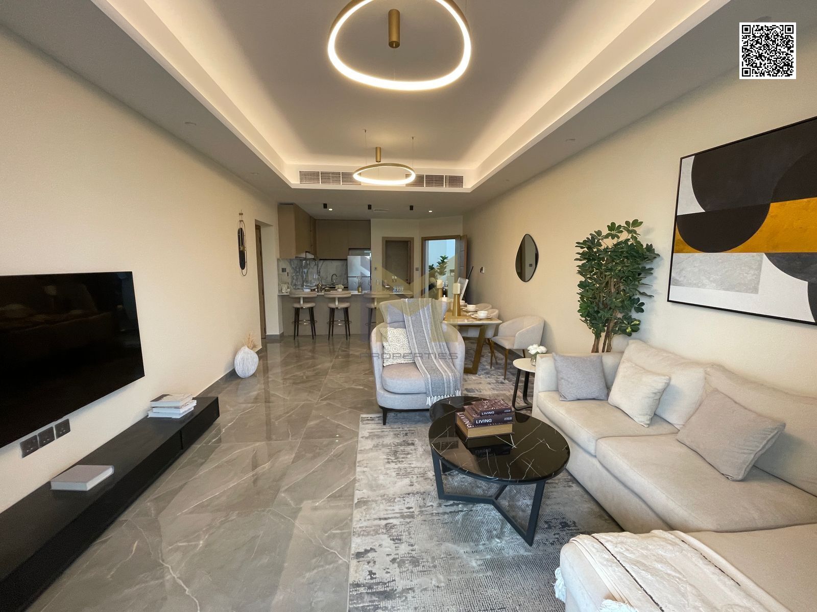 Modern 1BHK Apartment in Ajman Creek Tower | Prime Location with Stunning Creek Views