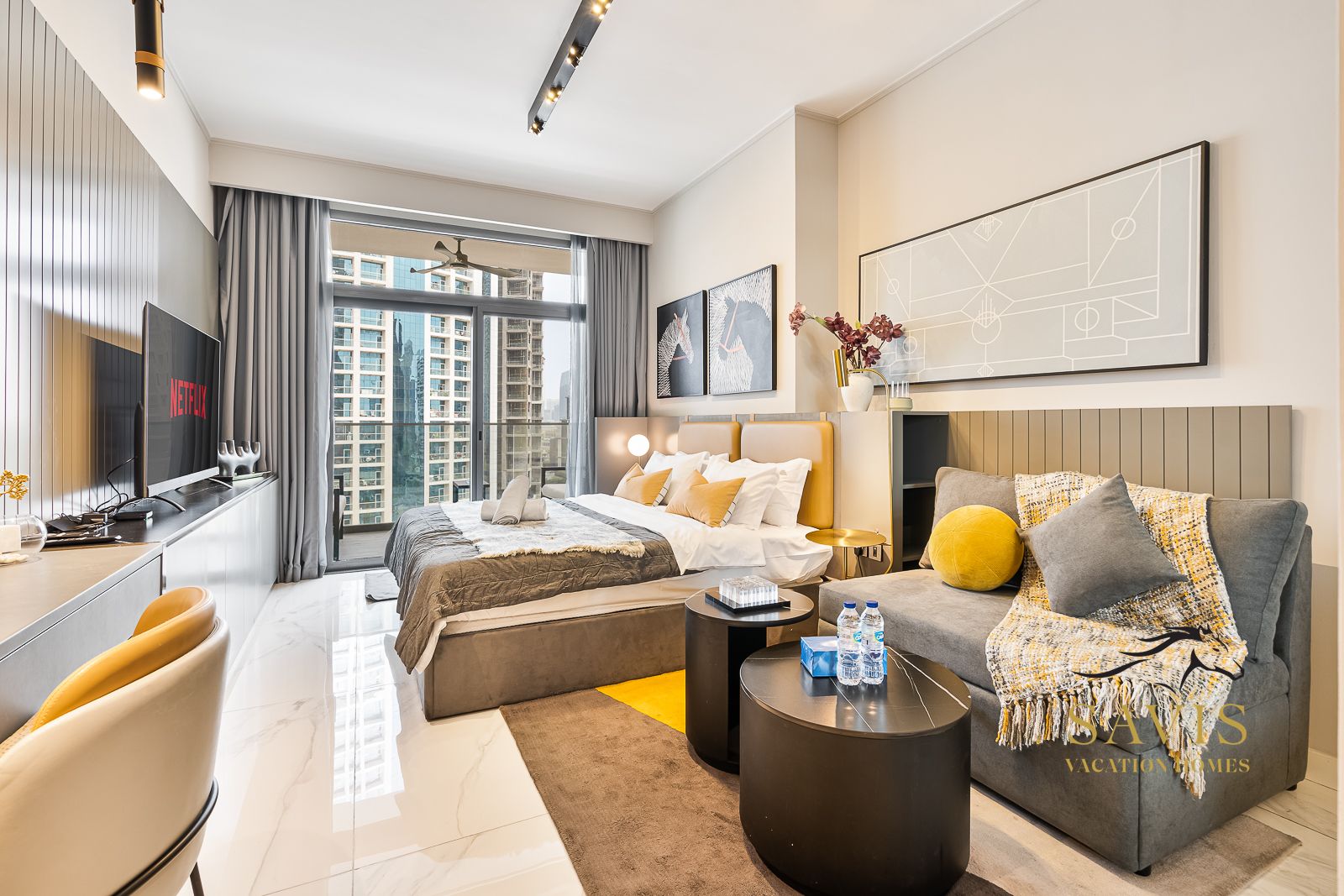 Prime Location | Fully Furnished | Bright Studio
