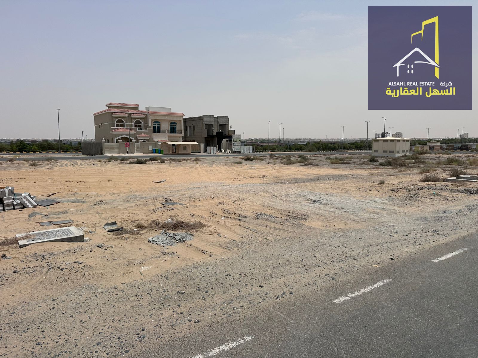For sale, land in the hills area of Al-Siouh suburb, with a residential permit, in an excellent location