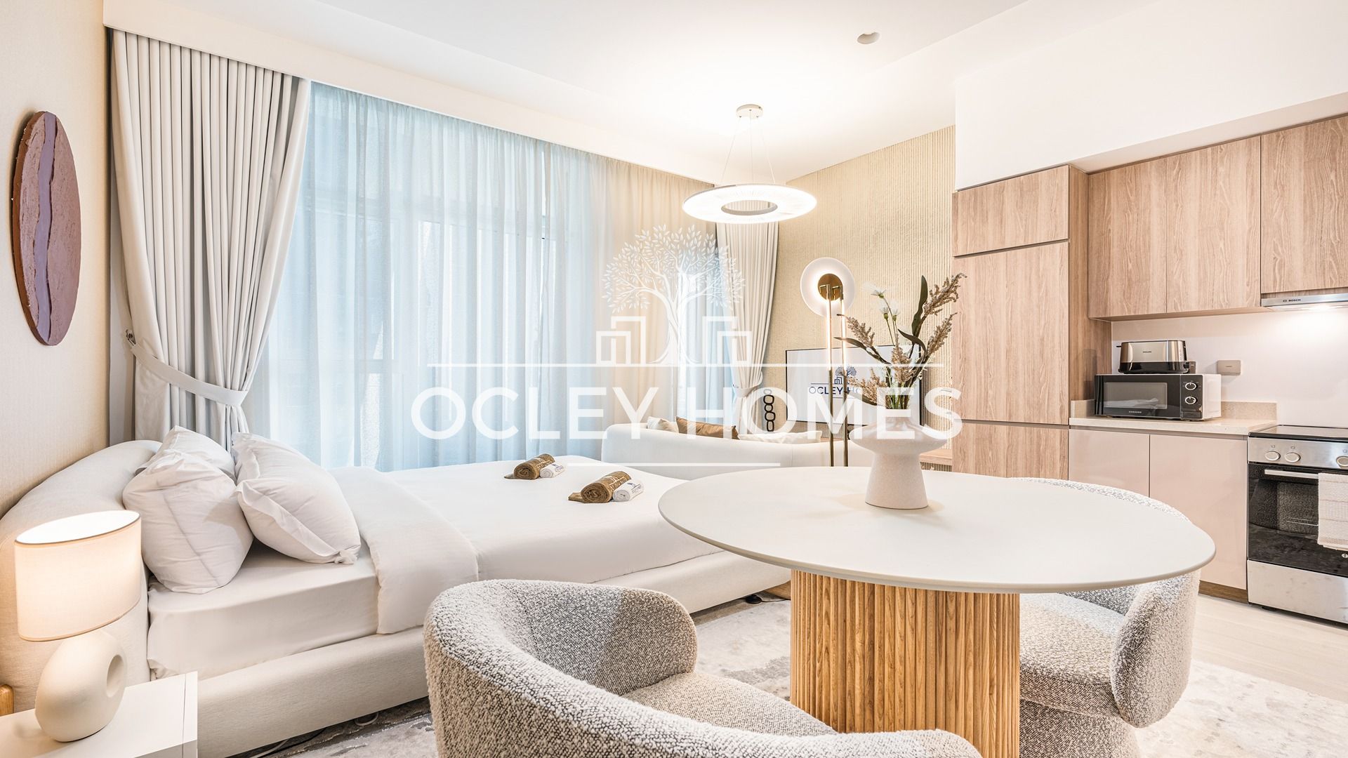 Canal and Pool View | Modern | Monthly Stays