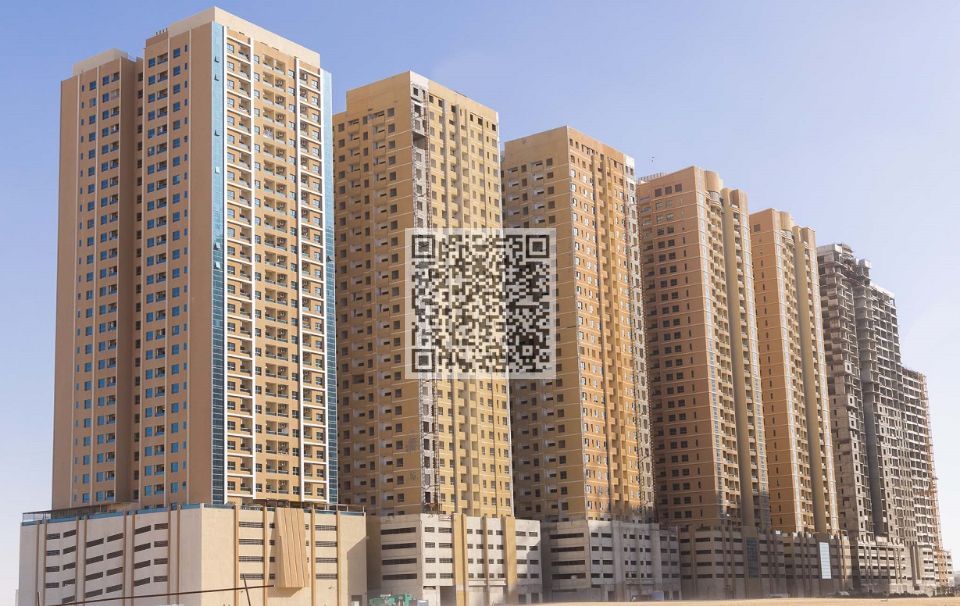 Spacious 3 Bedroom Apartment with Balcony in Paradise Lake Tower B5, Emirates City, Ajman