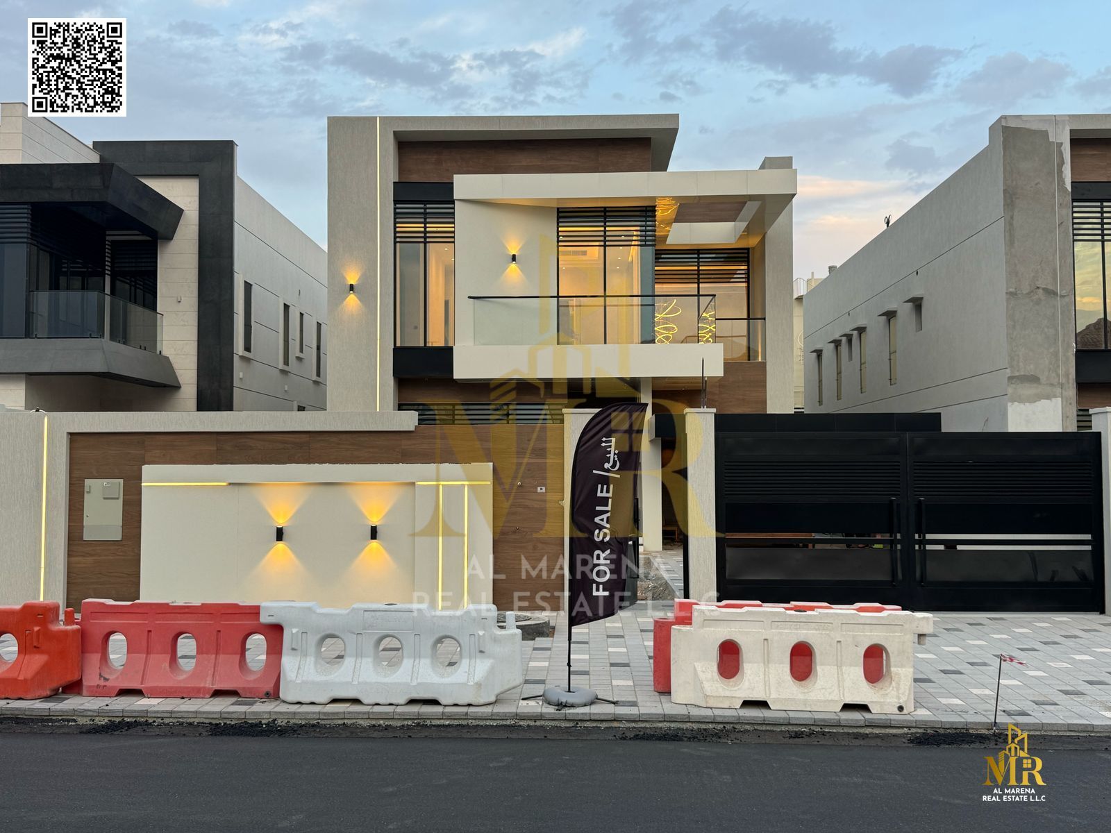 For sale - Luxury villa in Al Rawda, Ajman | 5 master bedrooms | Majlis | Hall | Modern kitchen | Spacious outdoor yard