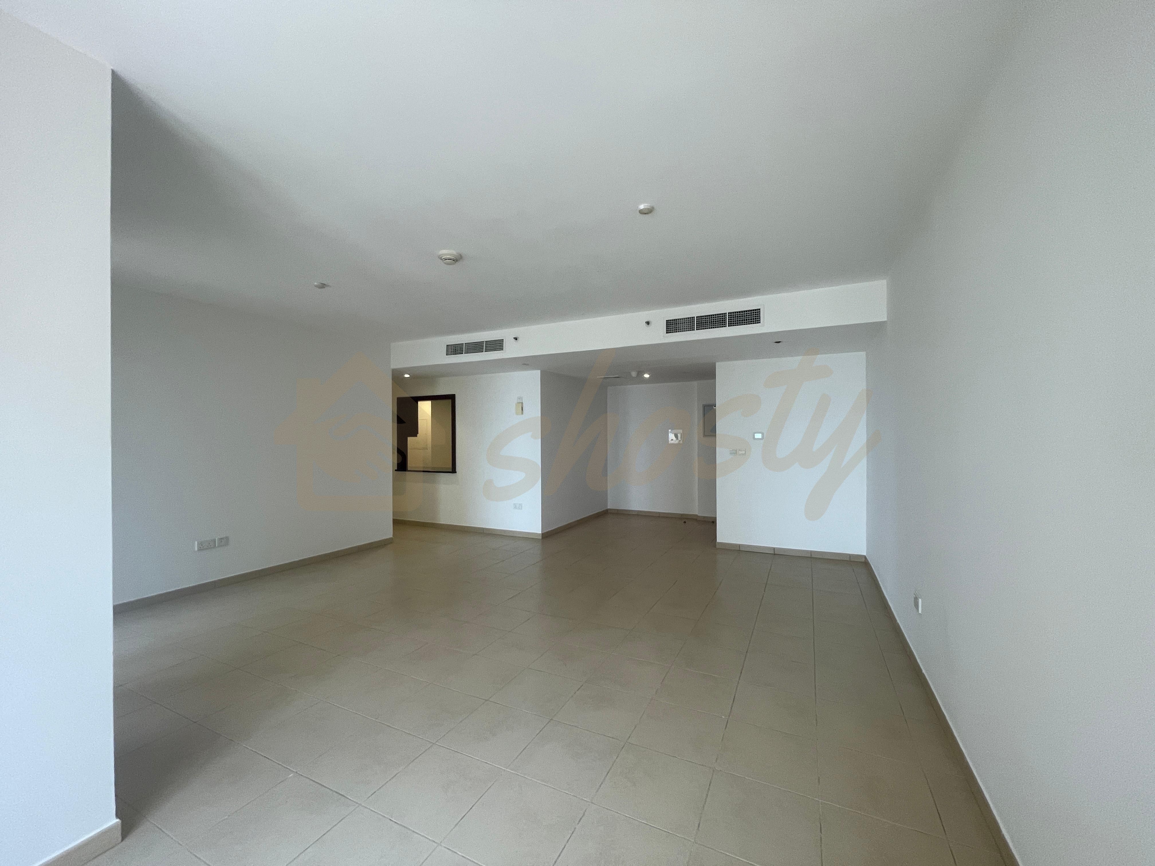 Unfurnished | Spacious | Partial Sea View