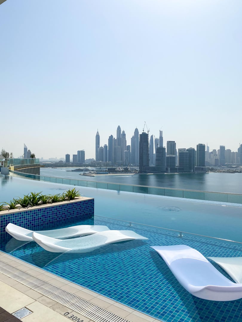 Prestigious Sea View Studio | All Bills Included | Infinity Pool