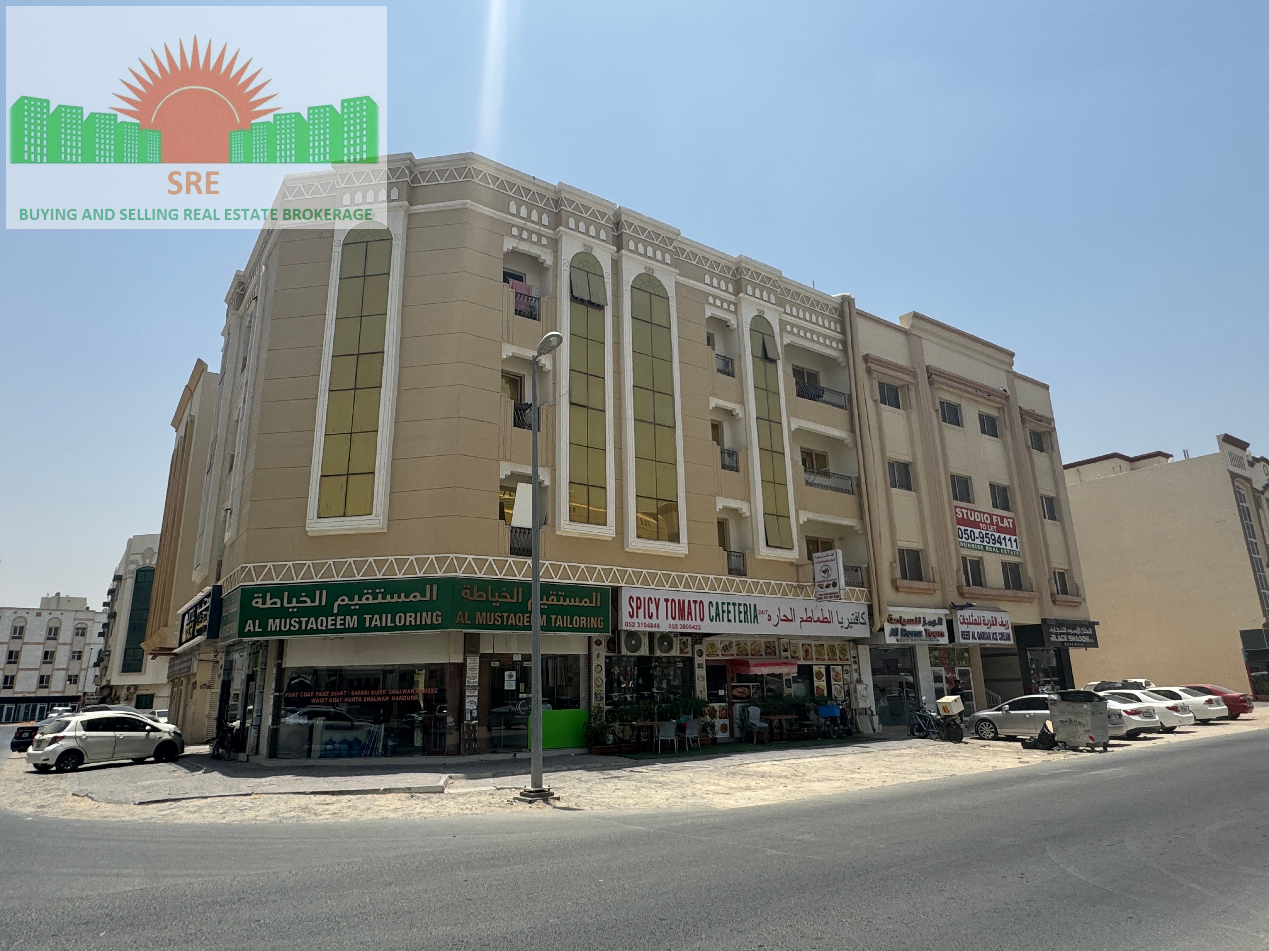 Studio flat available for rent in Muweilah-Sharjah