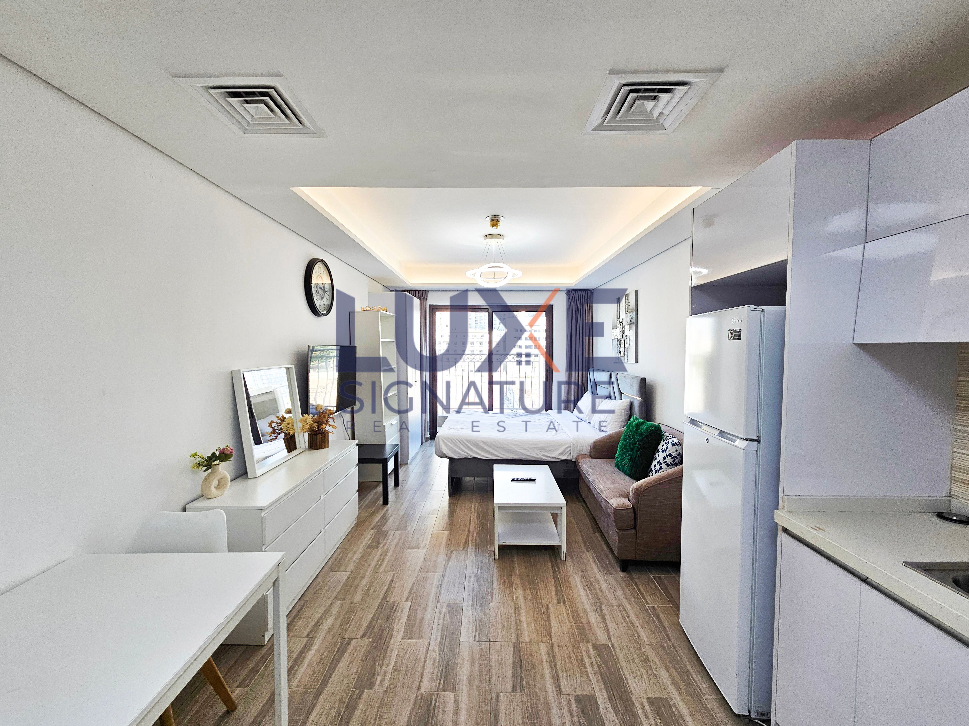 FULLY FURNISHED STUDIO || SERVICED APARTMENT || AVAILABLE IN 12 CHEQUES