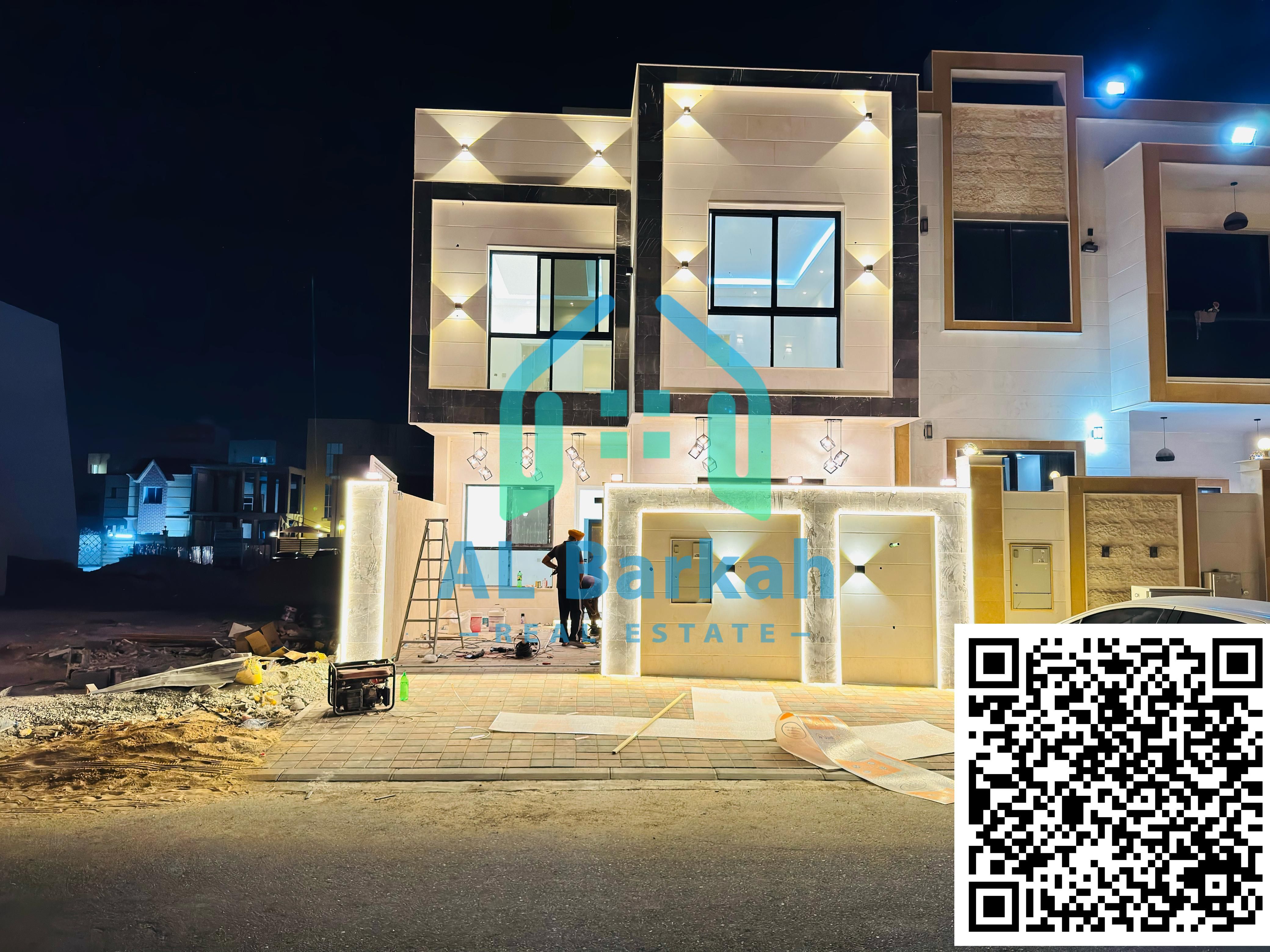 For sale, a luxurious townhouse villa in Al Zahia - Ajman