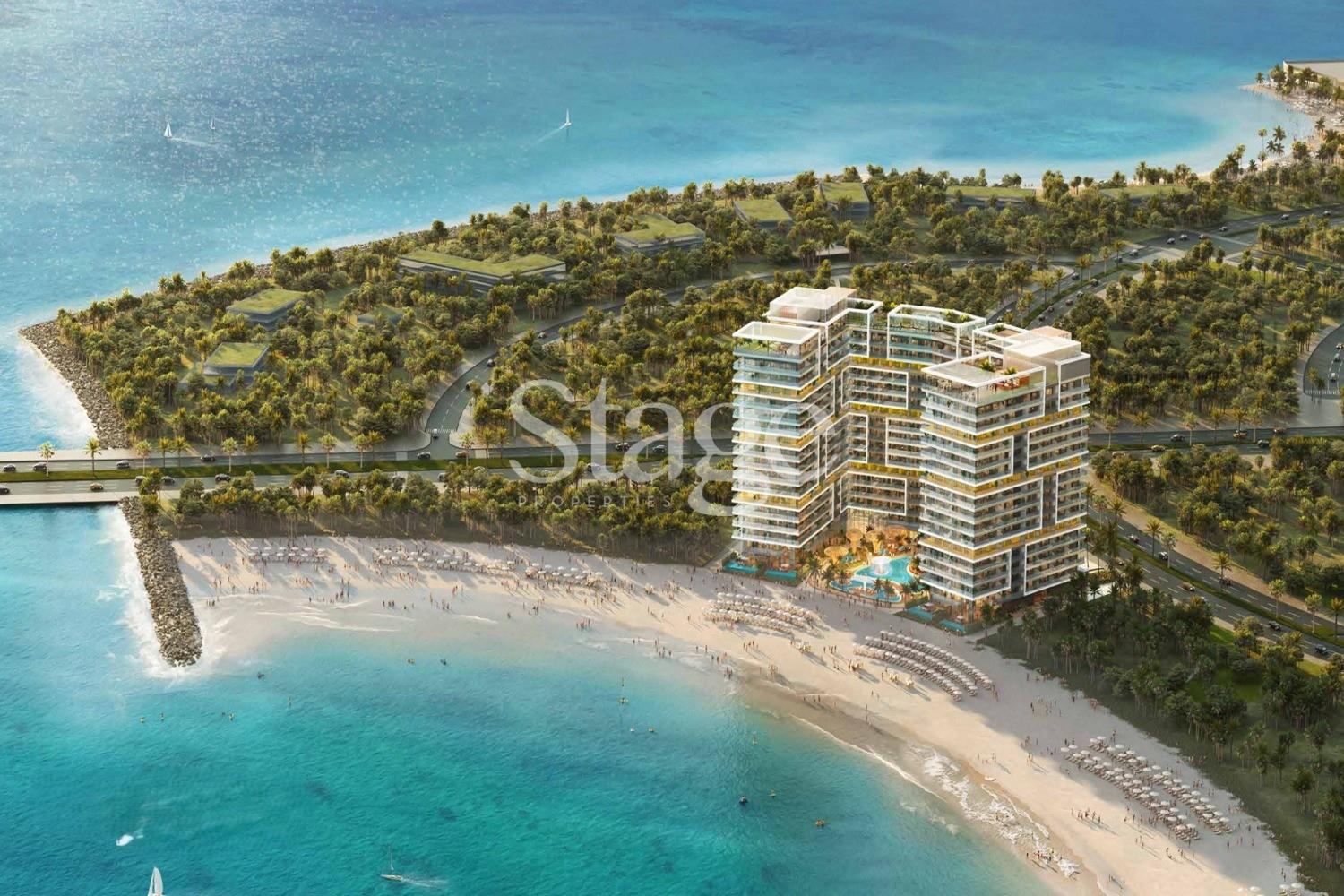 Corner Unit | Island Living | Sea View | Resale 3BR plus Maids