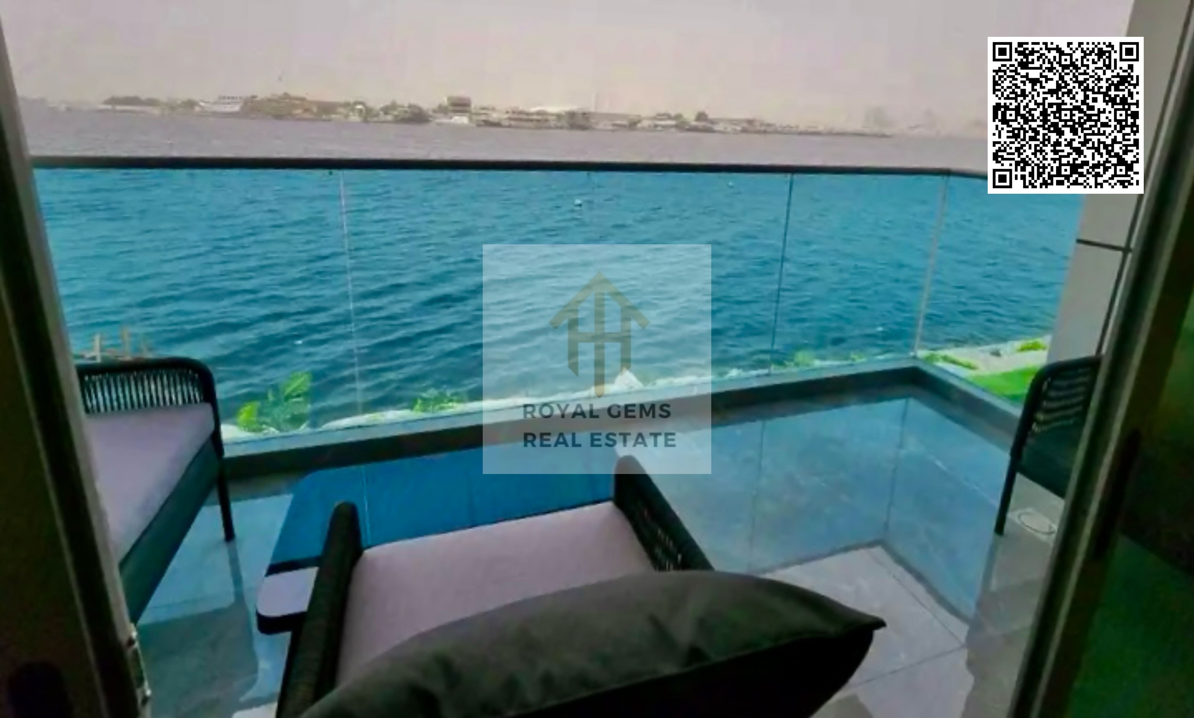 Live by the Sea – 2-Bedroom Apartment in Creek Towers, Ajman
