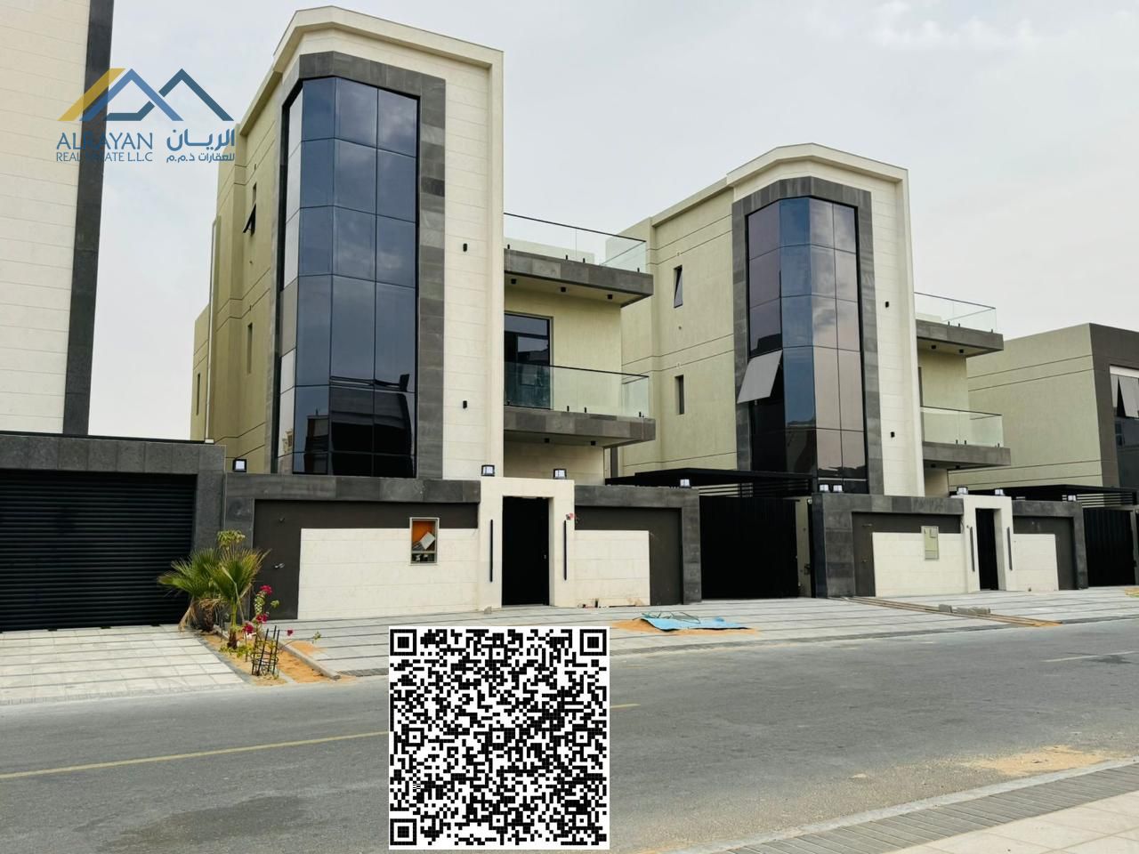 Classic villa in Al-Yasmine (ground floor + 2) with a distinctive internal roof, very close to Al-Hamidiyah Park, no service fees, freehold for all na