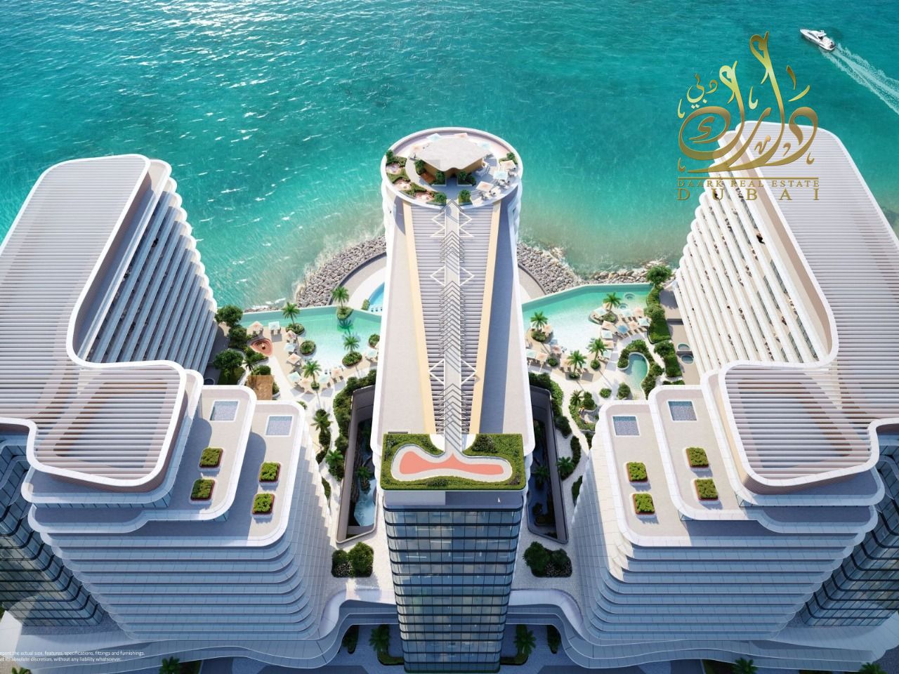 Two bedrooms | Trio Isle | Payment plan after delivery | Casino view