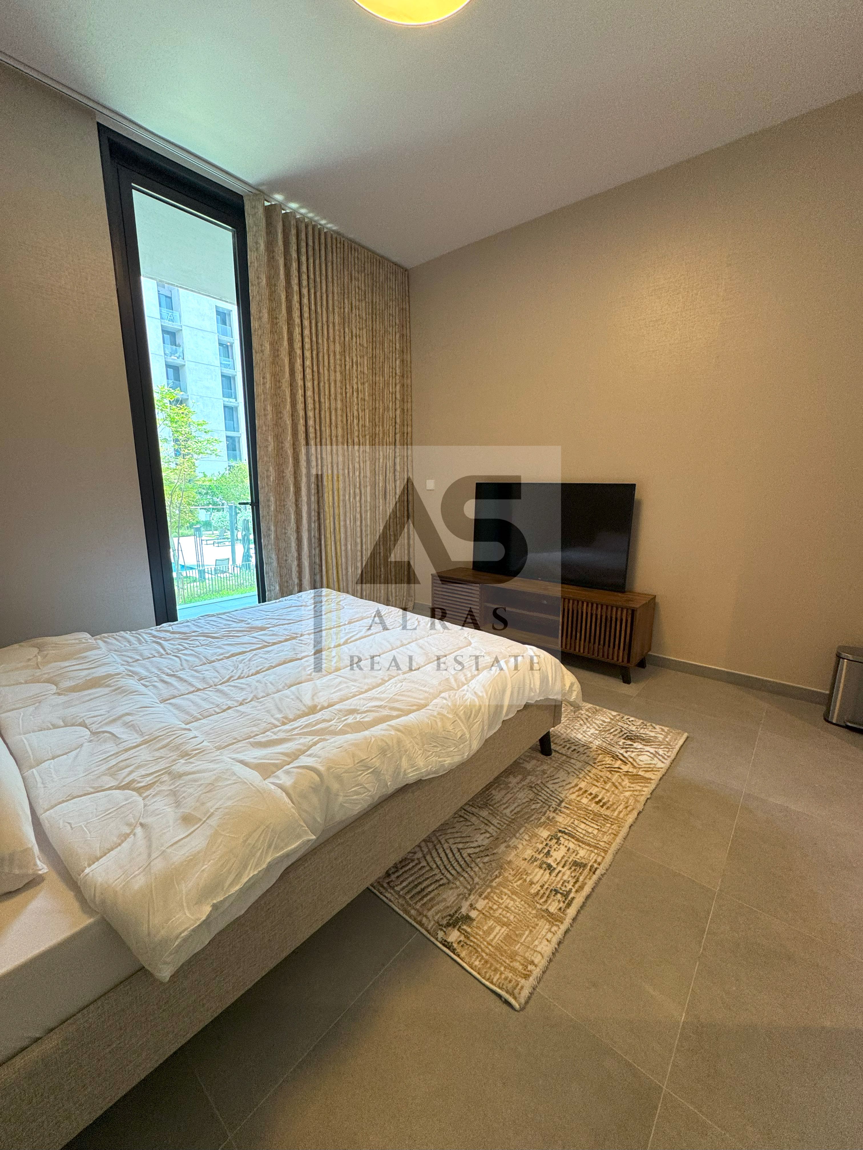 Fully furnished Studio Apartment with Balcony in Aljada