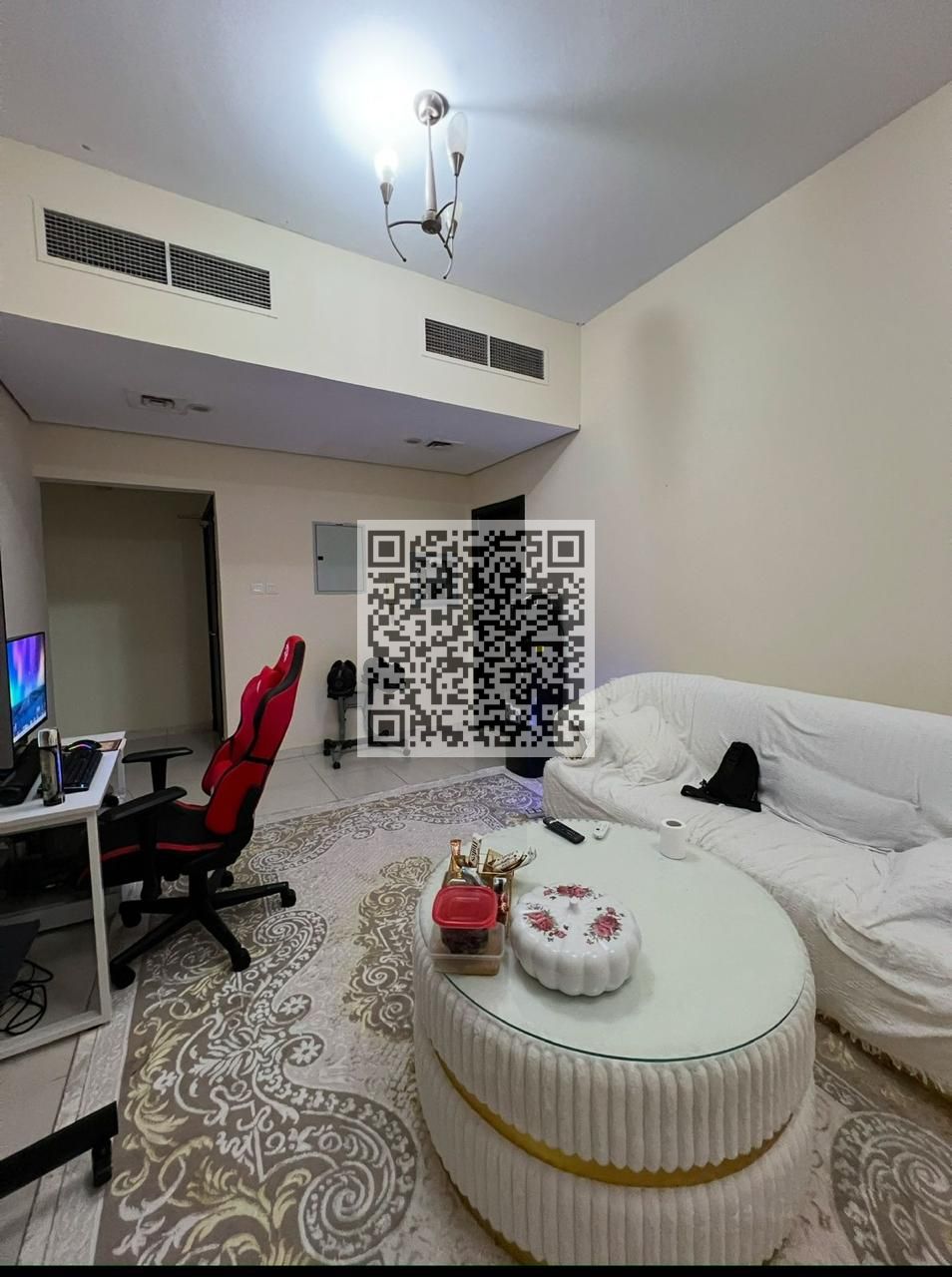 Luxury 1BHK | Fully Furnished | Big Balcony | Stunning Sharjah View – For Sale in Lavender Tower, Ajman