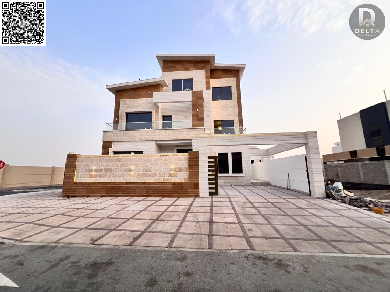 Own your villa for just the rent! A luxurious, modern villa with two floors, a roof, and a spacious courtyard in the heart of Ajman A prime l
