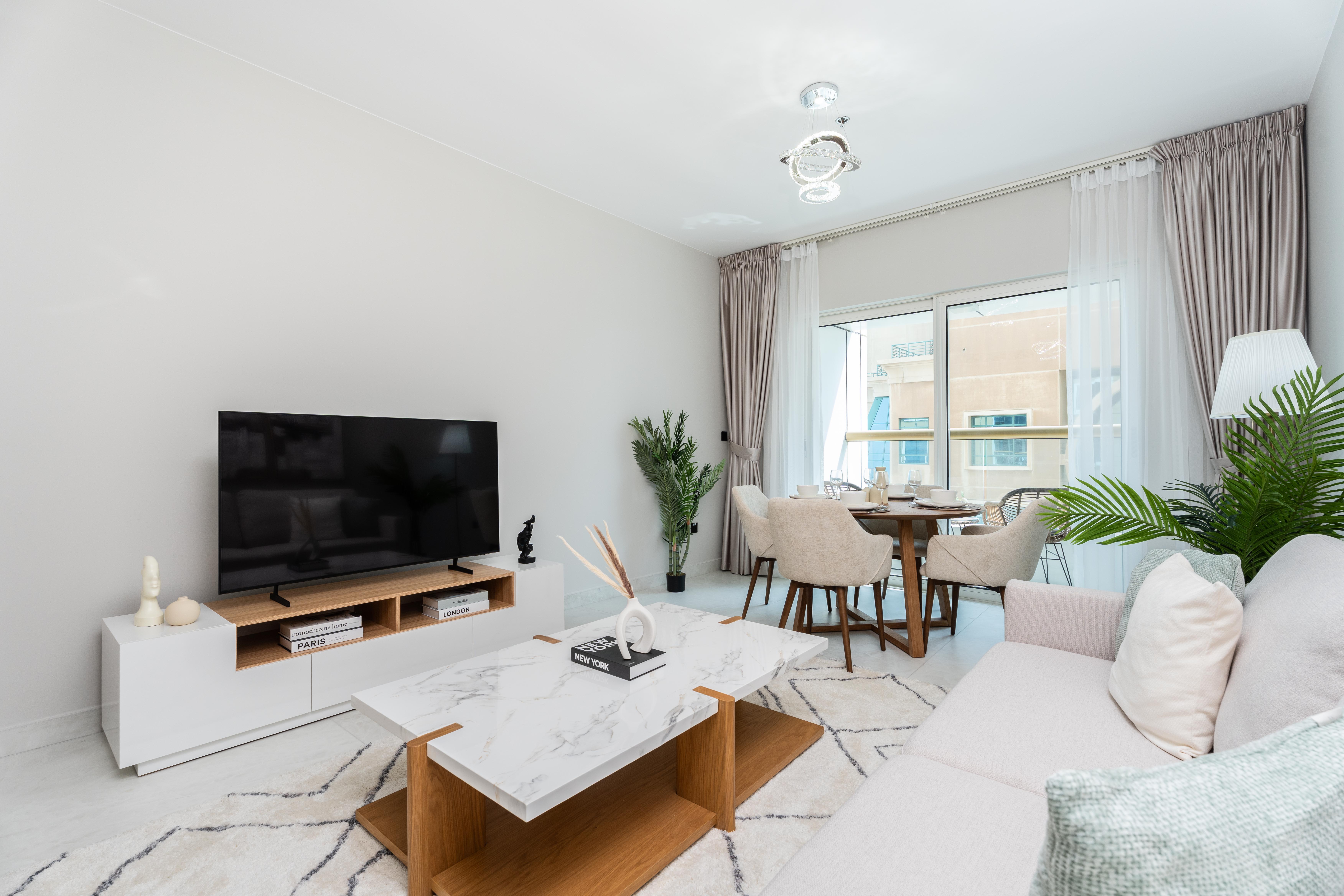 Fully Upgraded | Peaceful | Furnished | High Floor | Partial Sea View