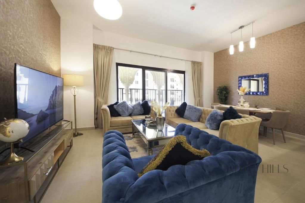 Furnished 3BR | Community View | 3 cheques