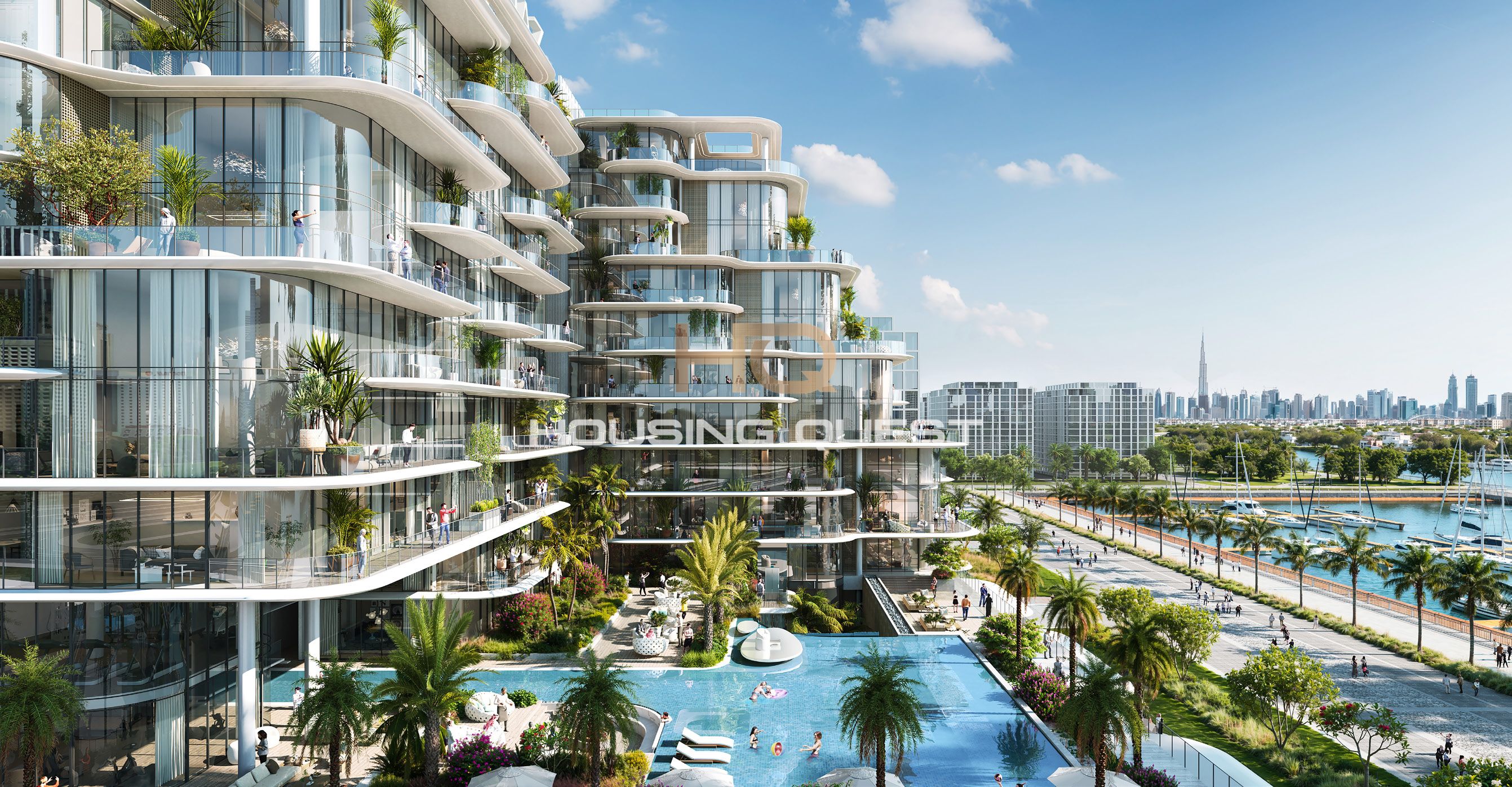 Sea View | Beachfront | Fully Furnished I High ROI