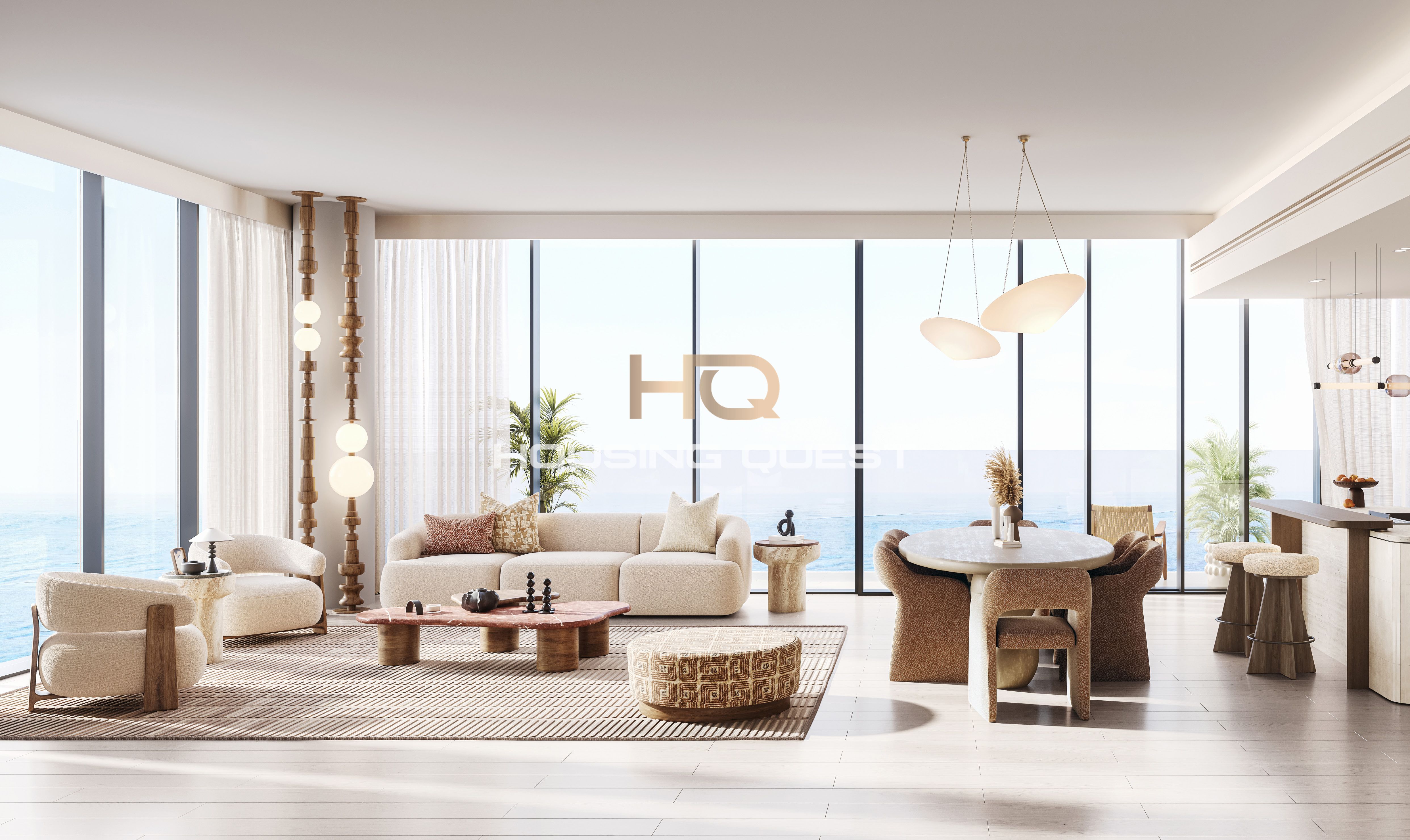 Luxury 1BHK | Near Wyn Casino | Water front View