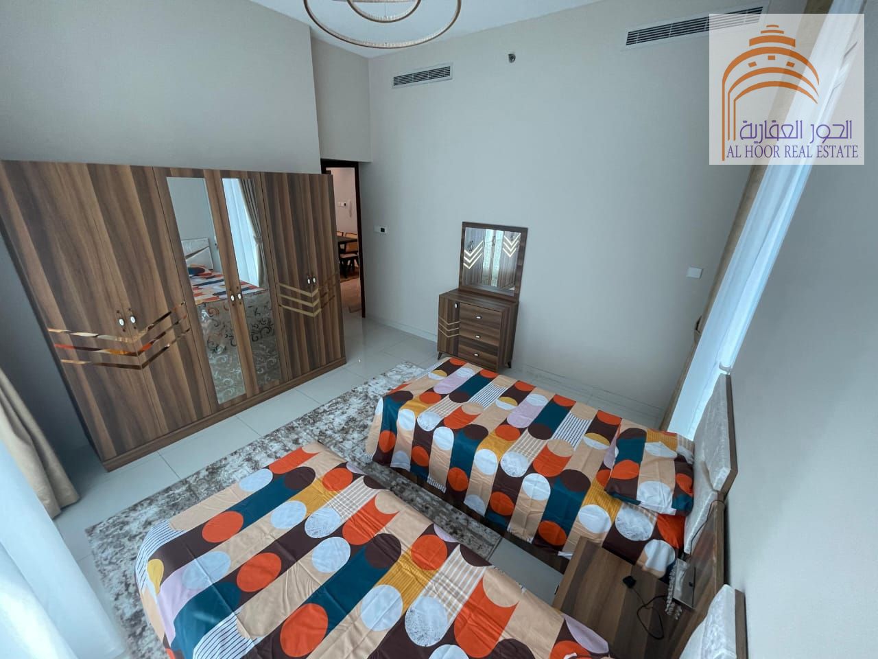 2 Master Bedroom with Parking for Rent in Al Khan