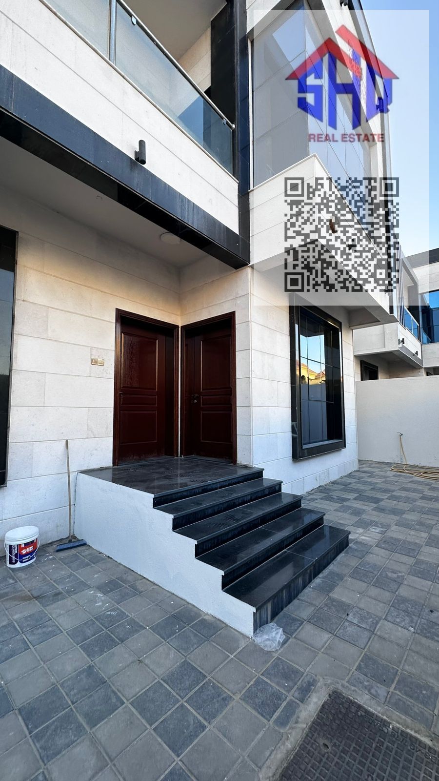 villa with water and electricity for sale and AC freehold for all nationalities