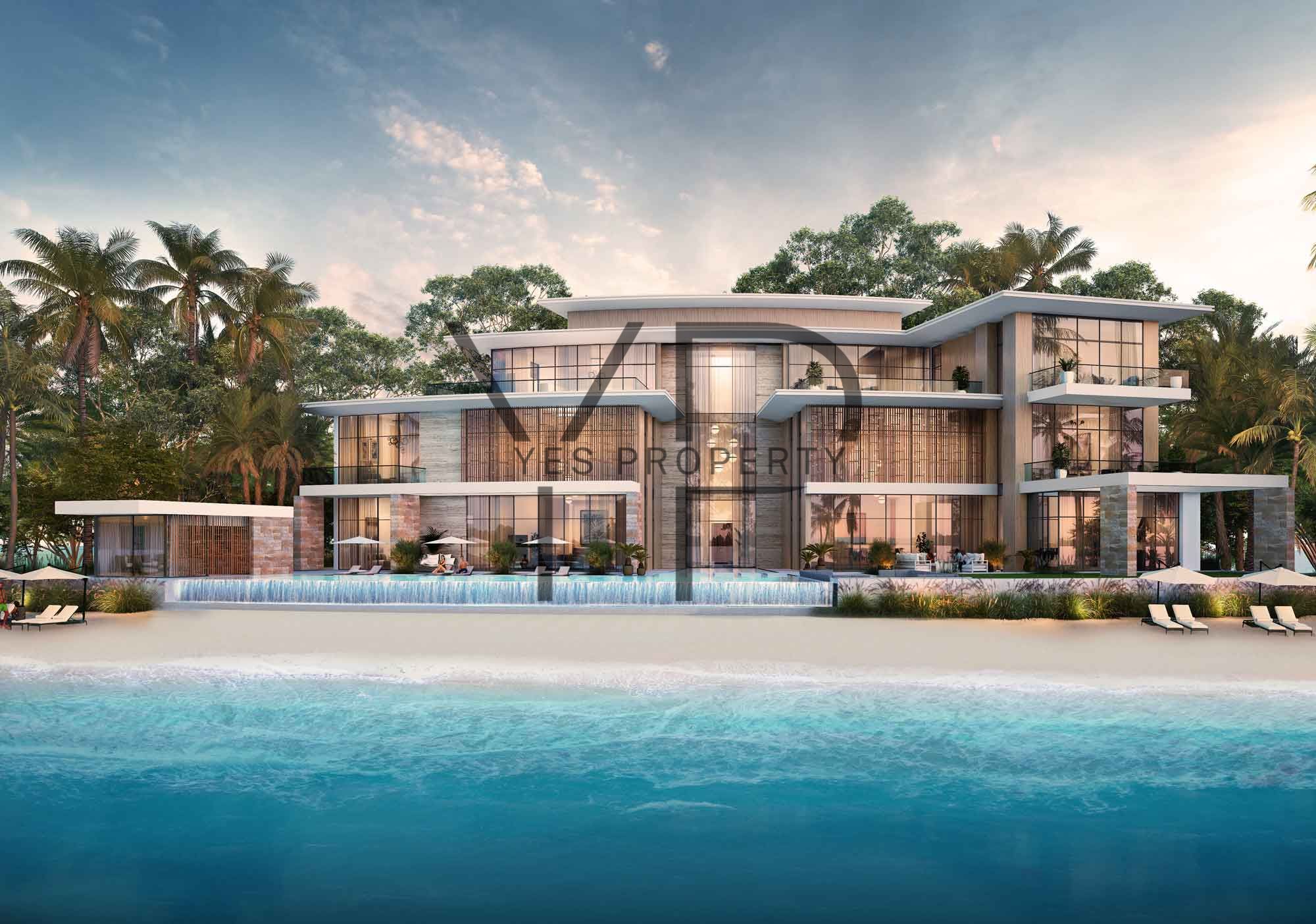 Sobha Siniya | Luxury Villa | 5 BR Beachfront | 60/40 Payment Plan