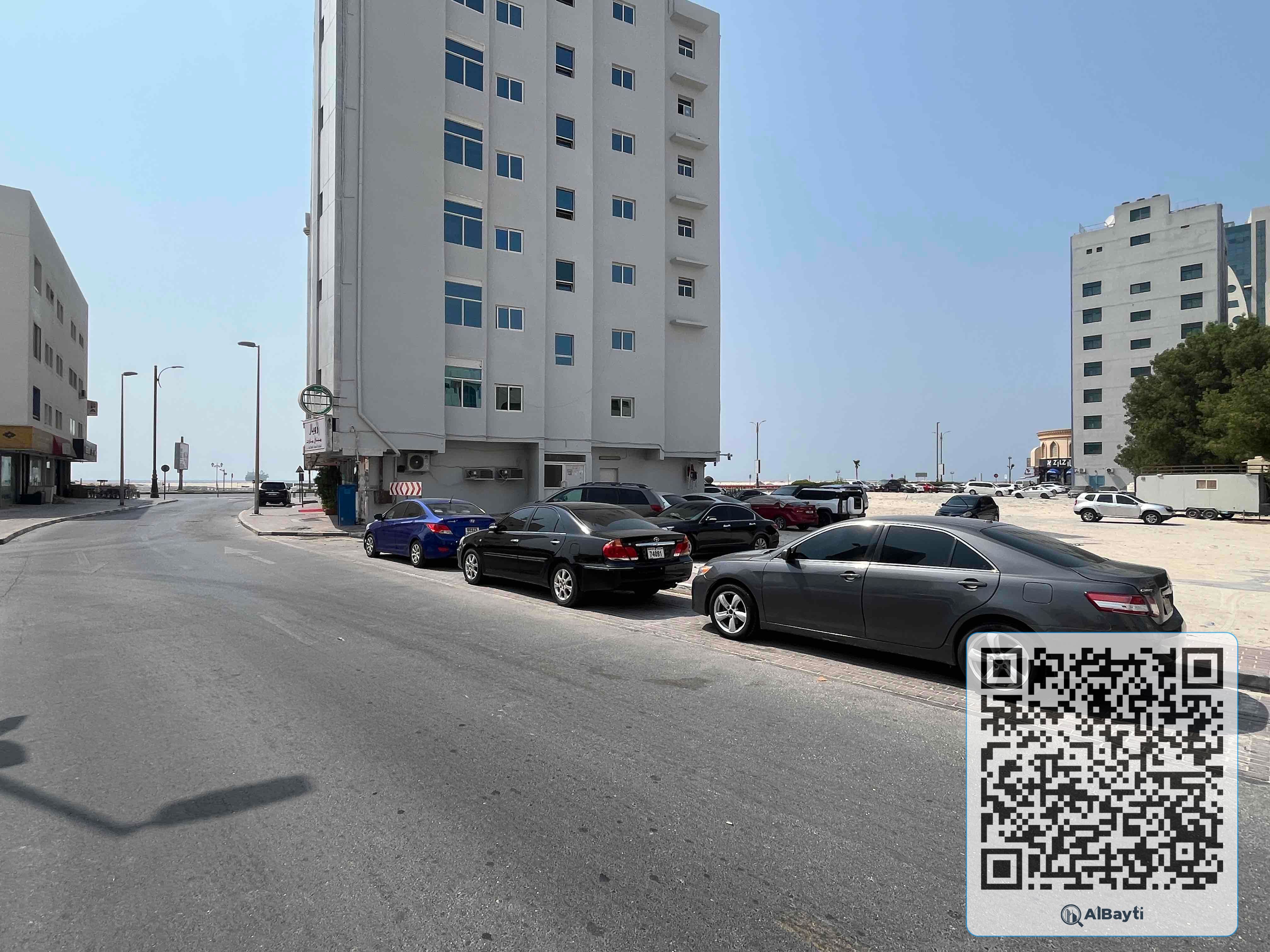 Commercial land for sale one plot inside Ajman Cornice