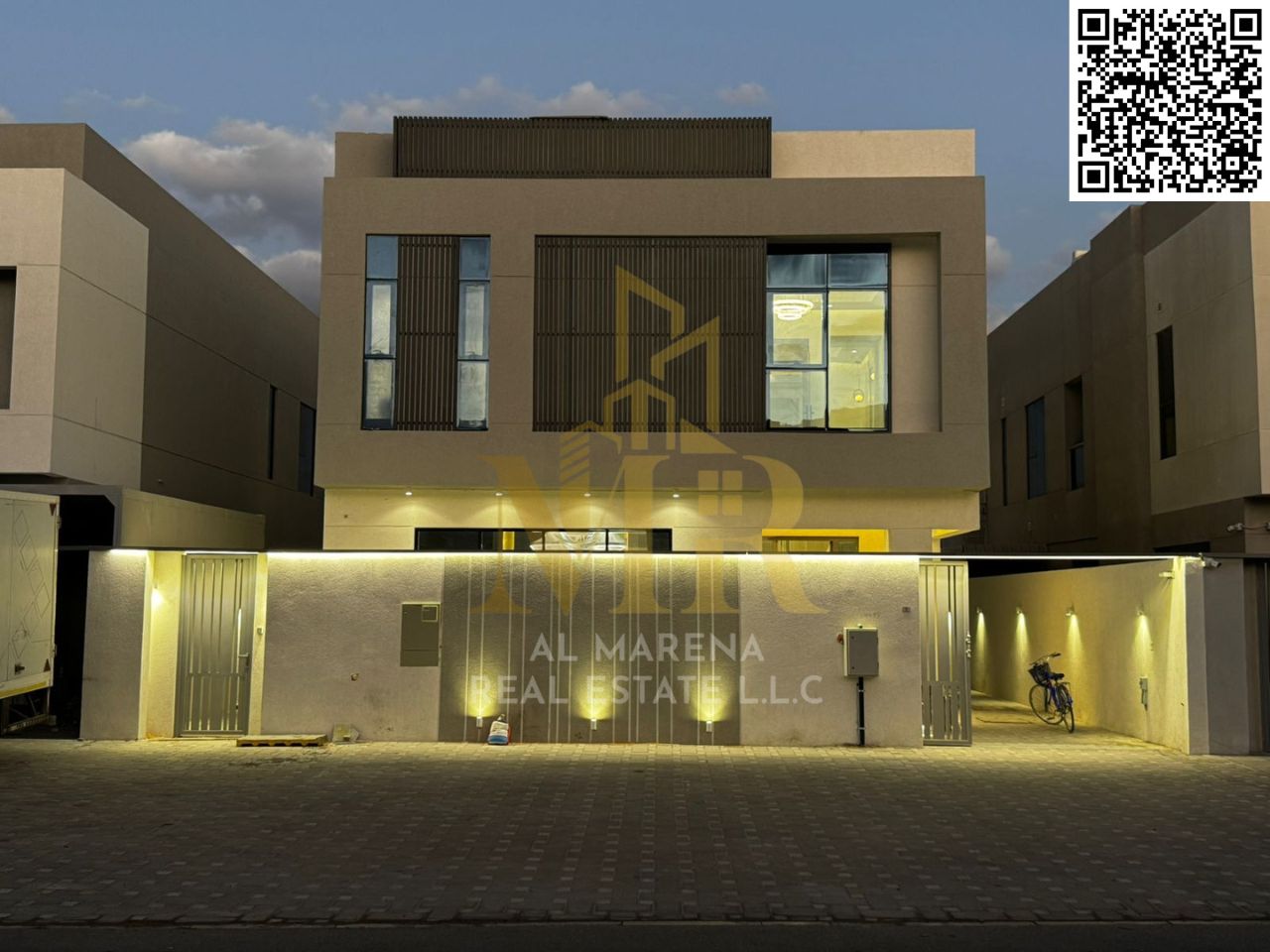 For Sale – Villa in Al Yasmeen – Ajman | 3,100 sqft | 5 Master Bedrooms | Majlis & Living Room | 2 Kitchens | Price: AED 1,800,000 Including Electr