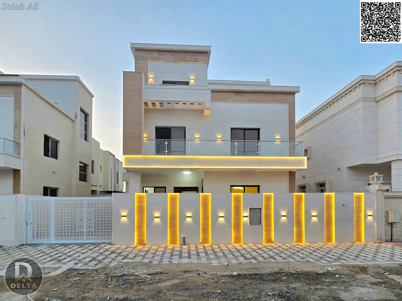 Villa for sale in Al Yasmeen area directly from the owner, distinguished location directly opposite the mosque