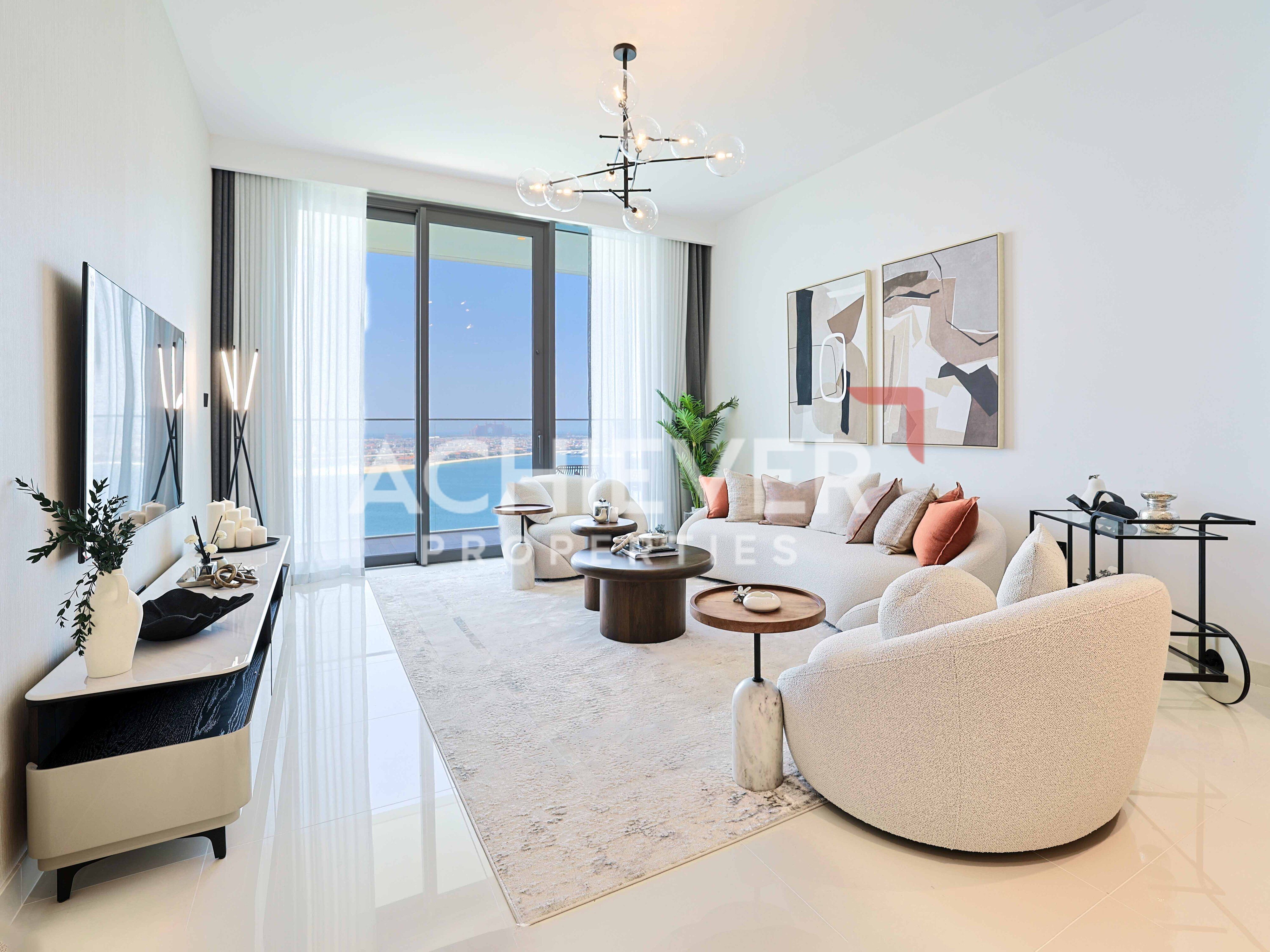 Full Palm View | Fully Furnished | High Floor