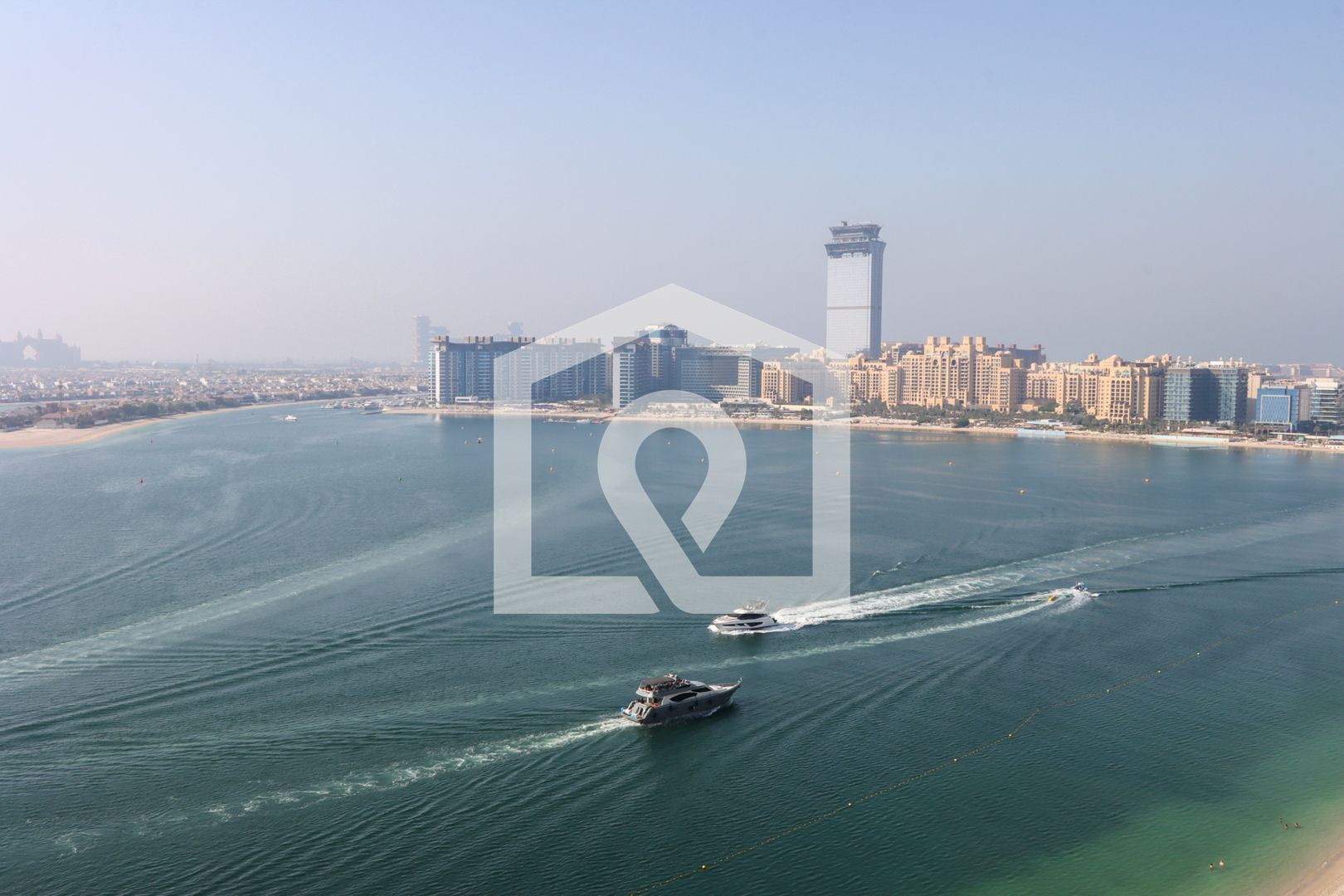 Sea and Palm View | 2BR Beachfront Luxury | Beach vista