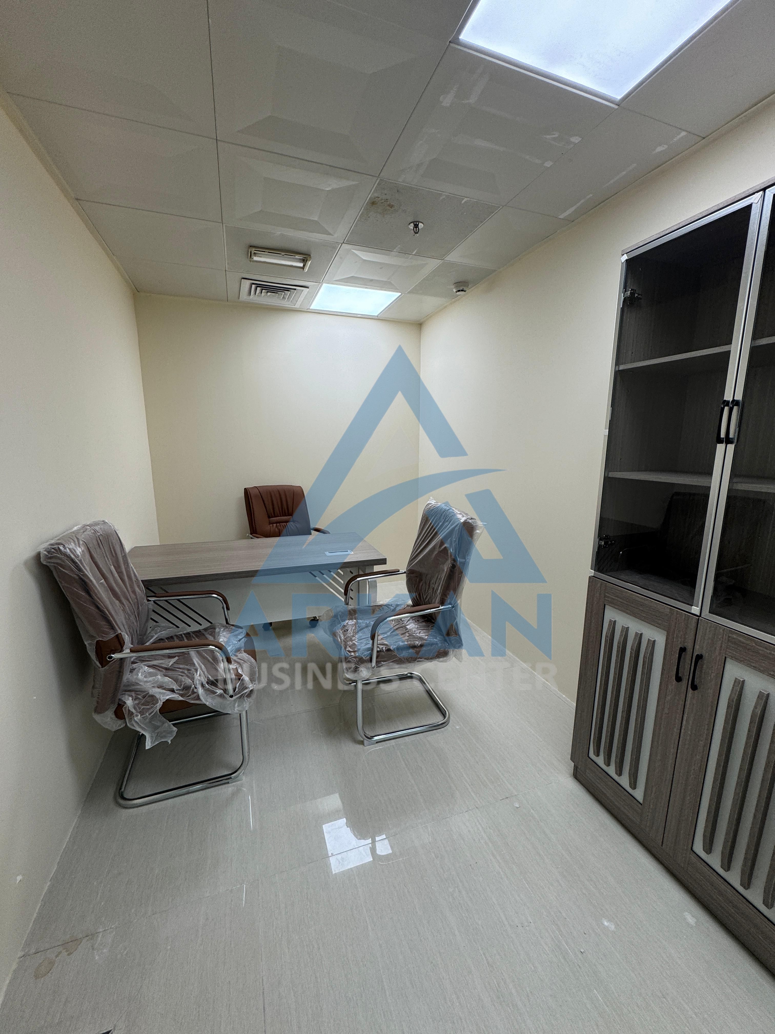 Fully Furnished OFFICE for Ren t| Ejari | Port Saeed | 4 payment | No hidden fees | Free Servies