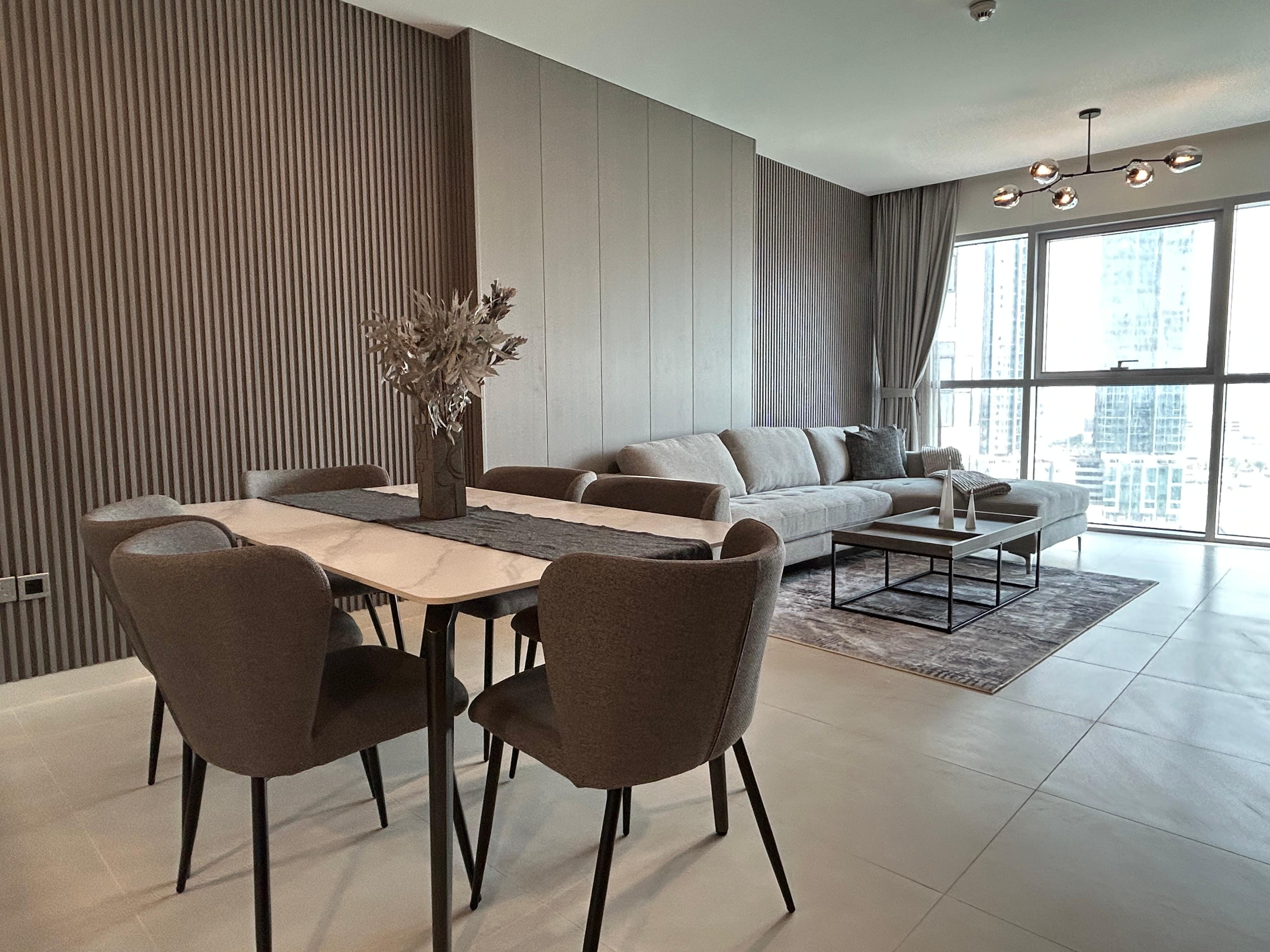 Chic 1 BHK Apartment in Radiant Viewz, Abu Dhabi | Fully Furnished | Pool, Gym, WiFi & More!