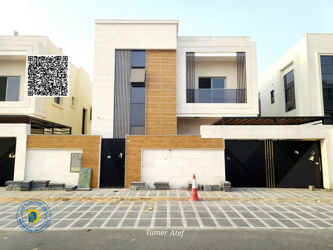 For sale, a 5-room villa in Al Bahia, Ajman, super deluxe finishing, freehold for all nationalities, bank financing
