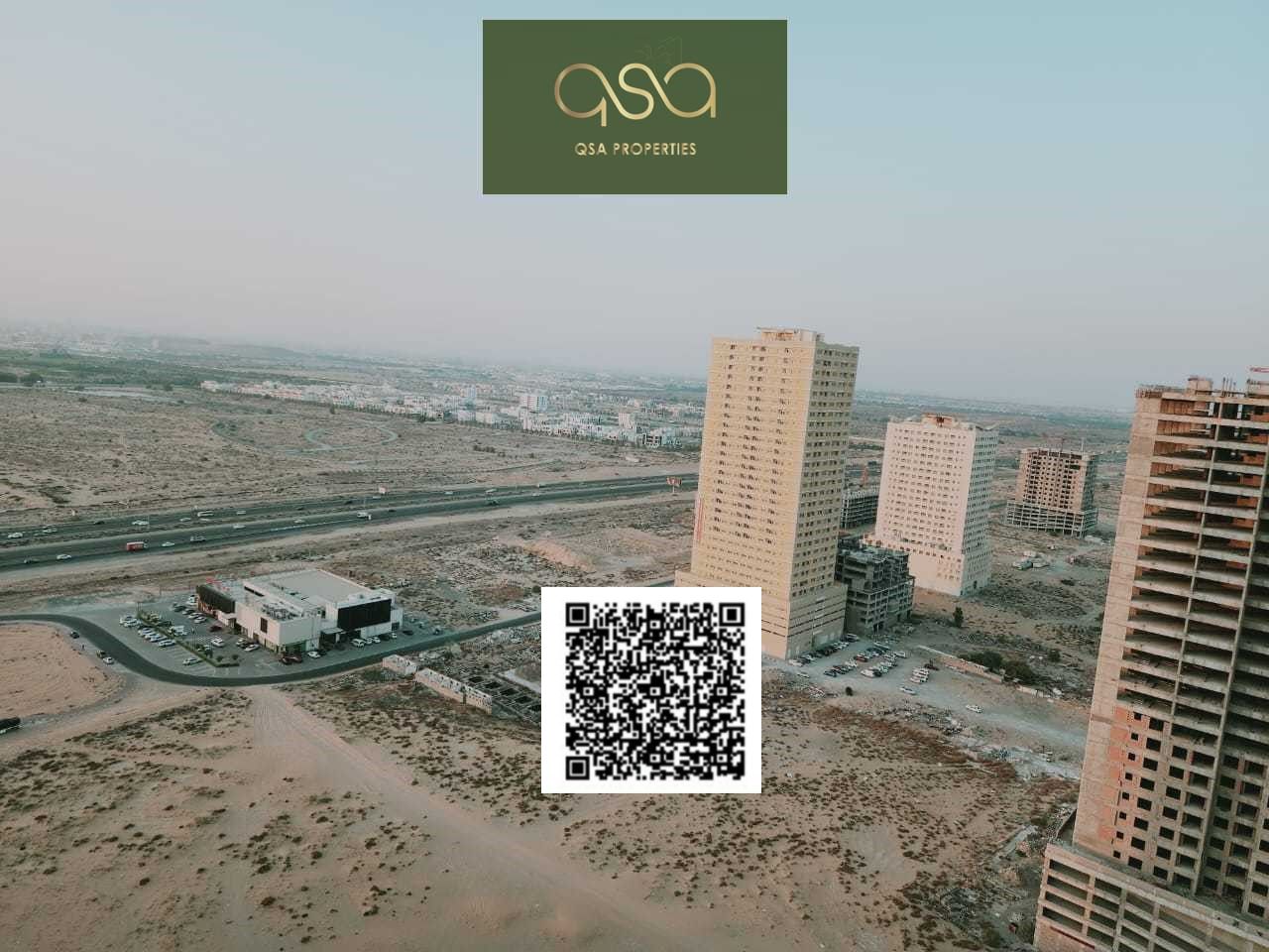 Spacious There bedrooms living hall with covered parking Apartment available for Sell Paradise lake tower Ajman