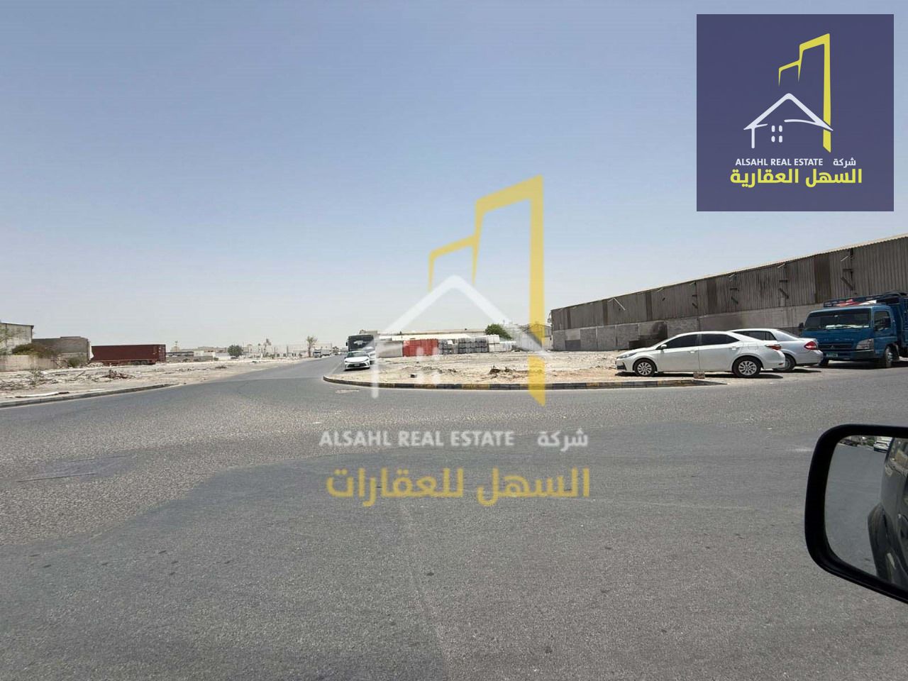 للبيع قطعة ارض زاوية سكني تجاري بموقع ممتاز علي شارعين 36