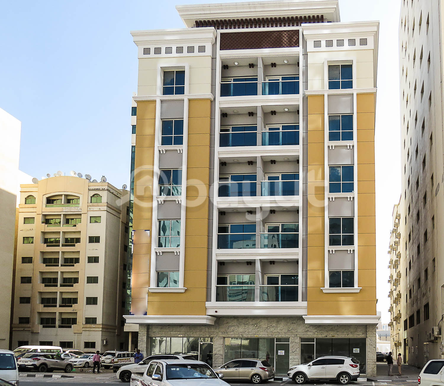 EXCLUSIVE OFFER FOR 2 BEDROOM FLATS WITH BALCONY - MAA BUILDING - AL MAHATTA AREA - SHARJAH