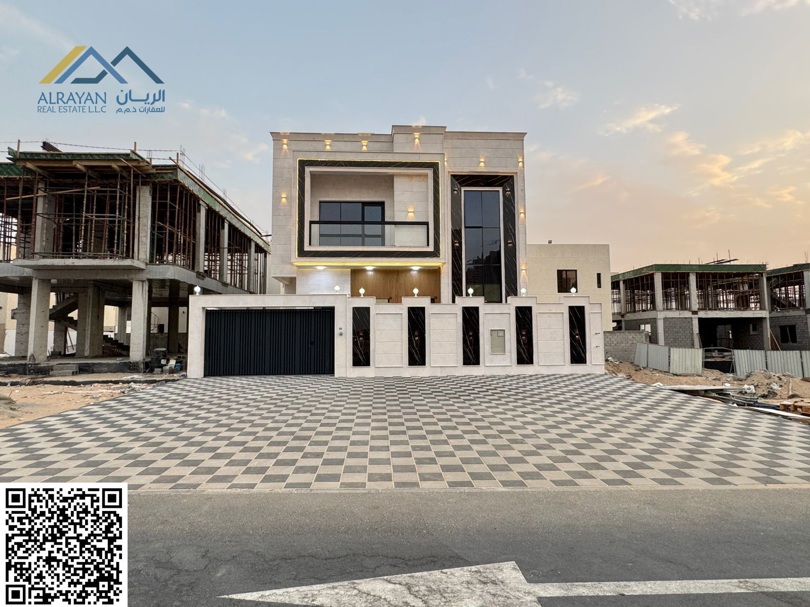 Luxury villa in the most beautiful areas in Ajman, including registration and ownership fees