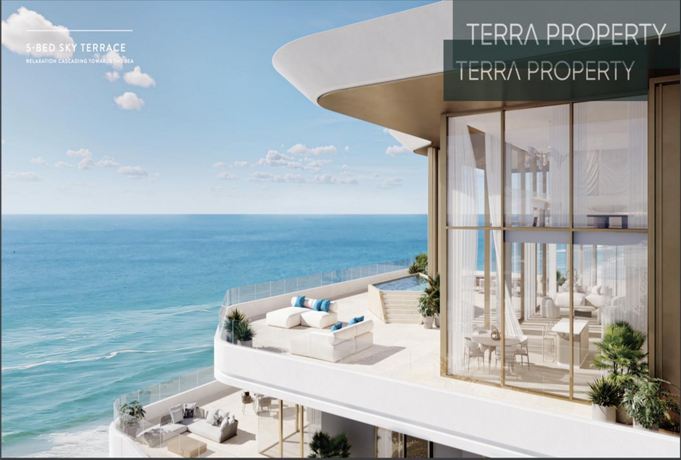 SkyTerrace 5BR FullyFurnished,BeachView, InvestNow