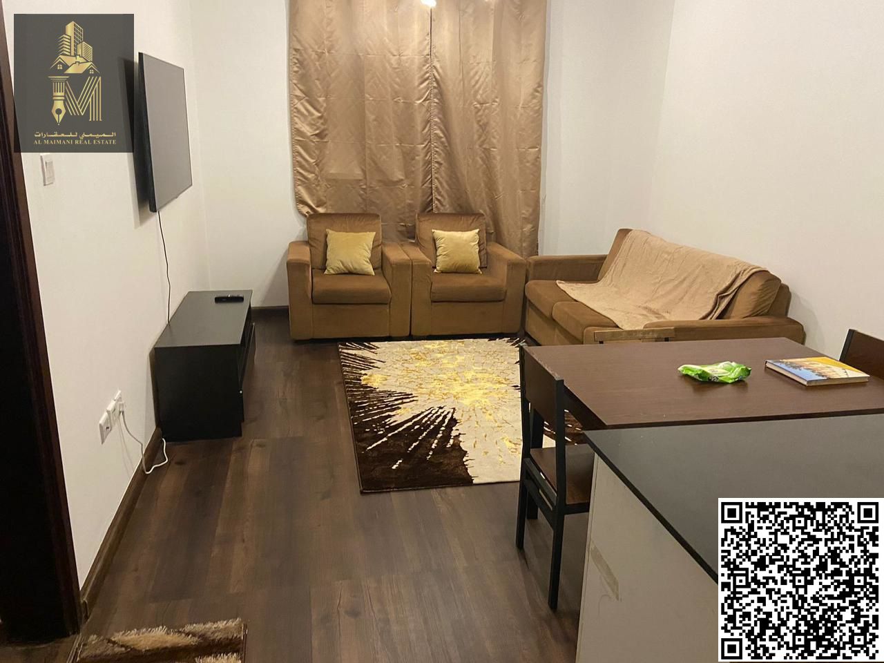 CITY TOWERS 1BHK FULLY FURNISHED WOODEN FLOORING Rented yearly 33k Perfect ROI