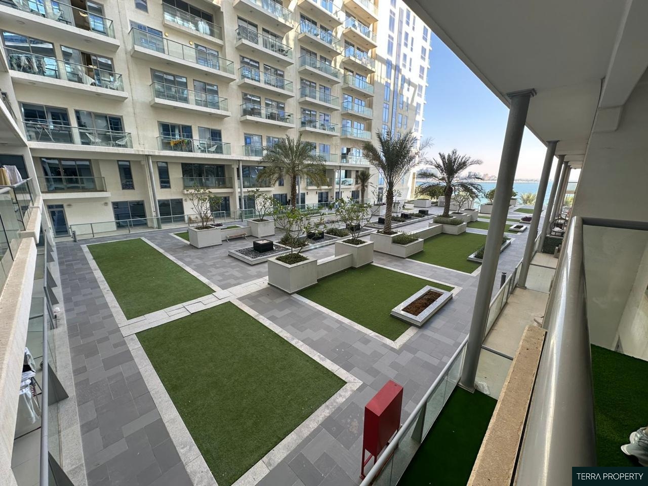 2BR Beach Duplex - Furnished - Partial Sea View