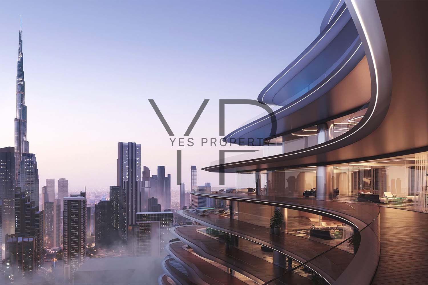 Mercedes Benz Places | 2 BR Downtown Dubai | 70/30 Payment Plan