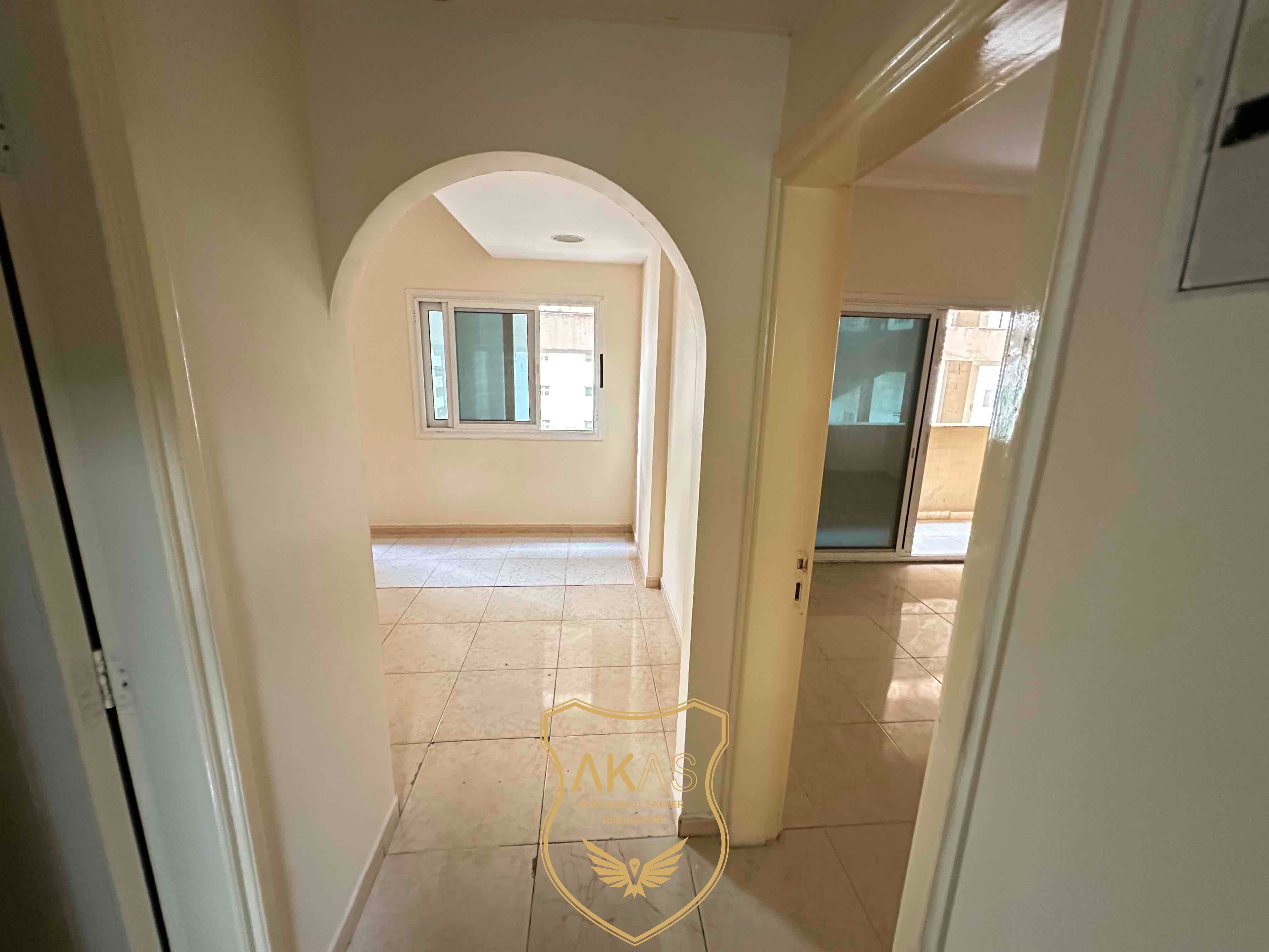Well-Maintained 1 BHK in Sharjah | Mahatta Area | Central AC & Gas